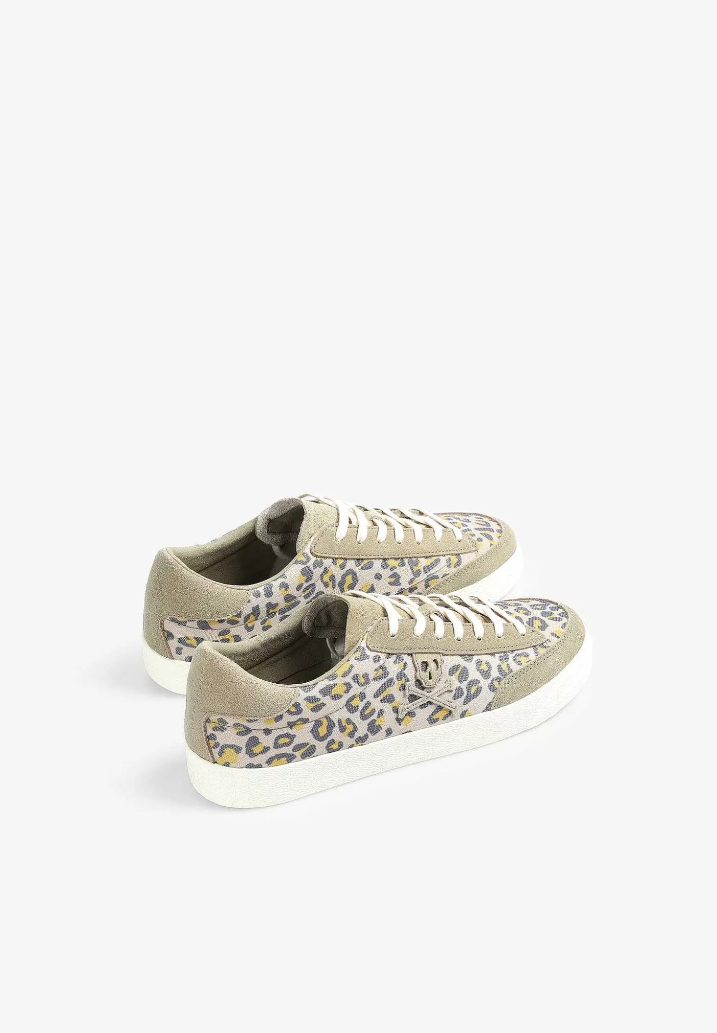 Scalpers Animal Print Skull Low Sneakers Clearance