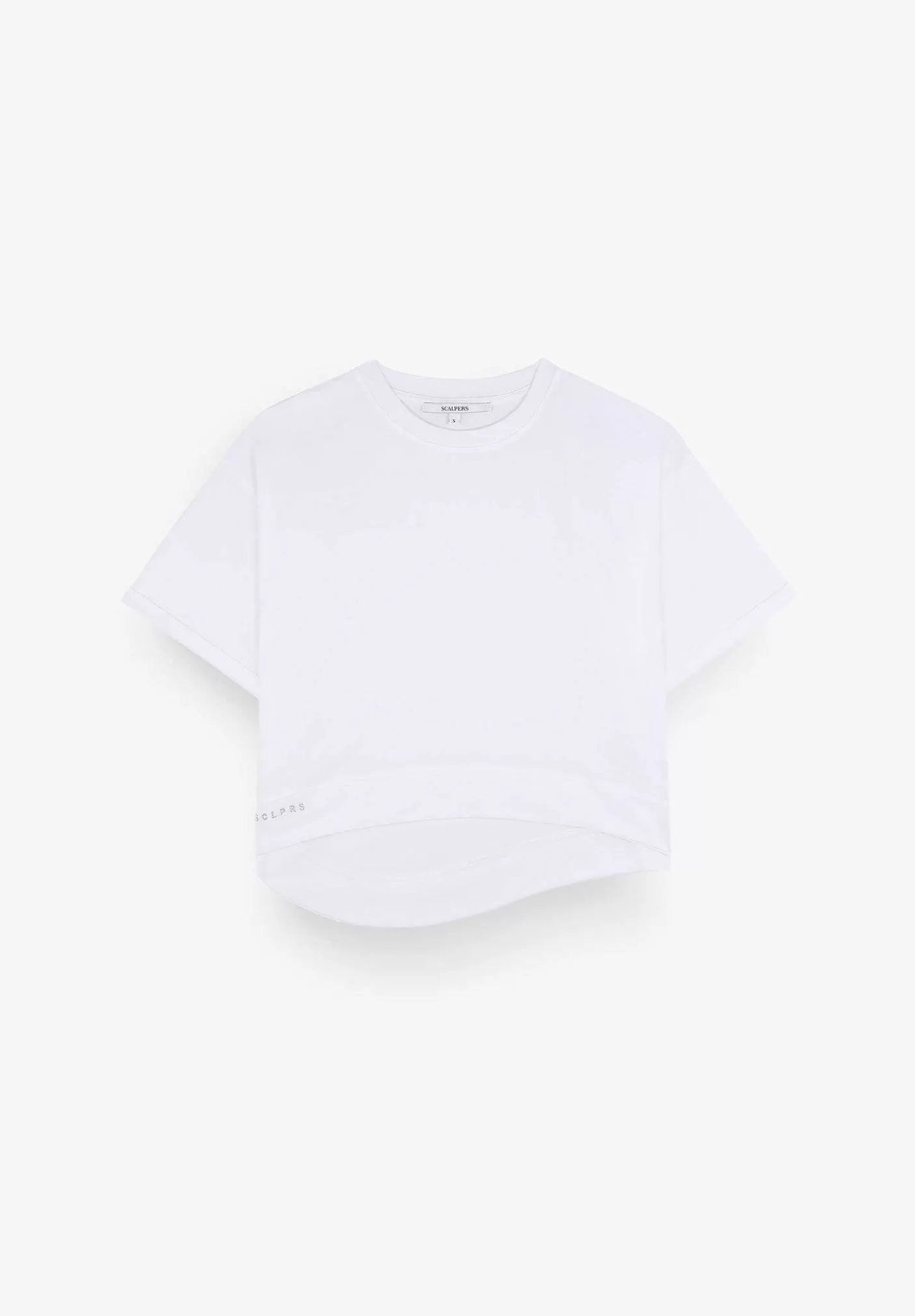 Scalpers Asymmetric Hem T-Shirt Clearance