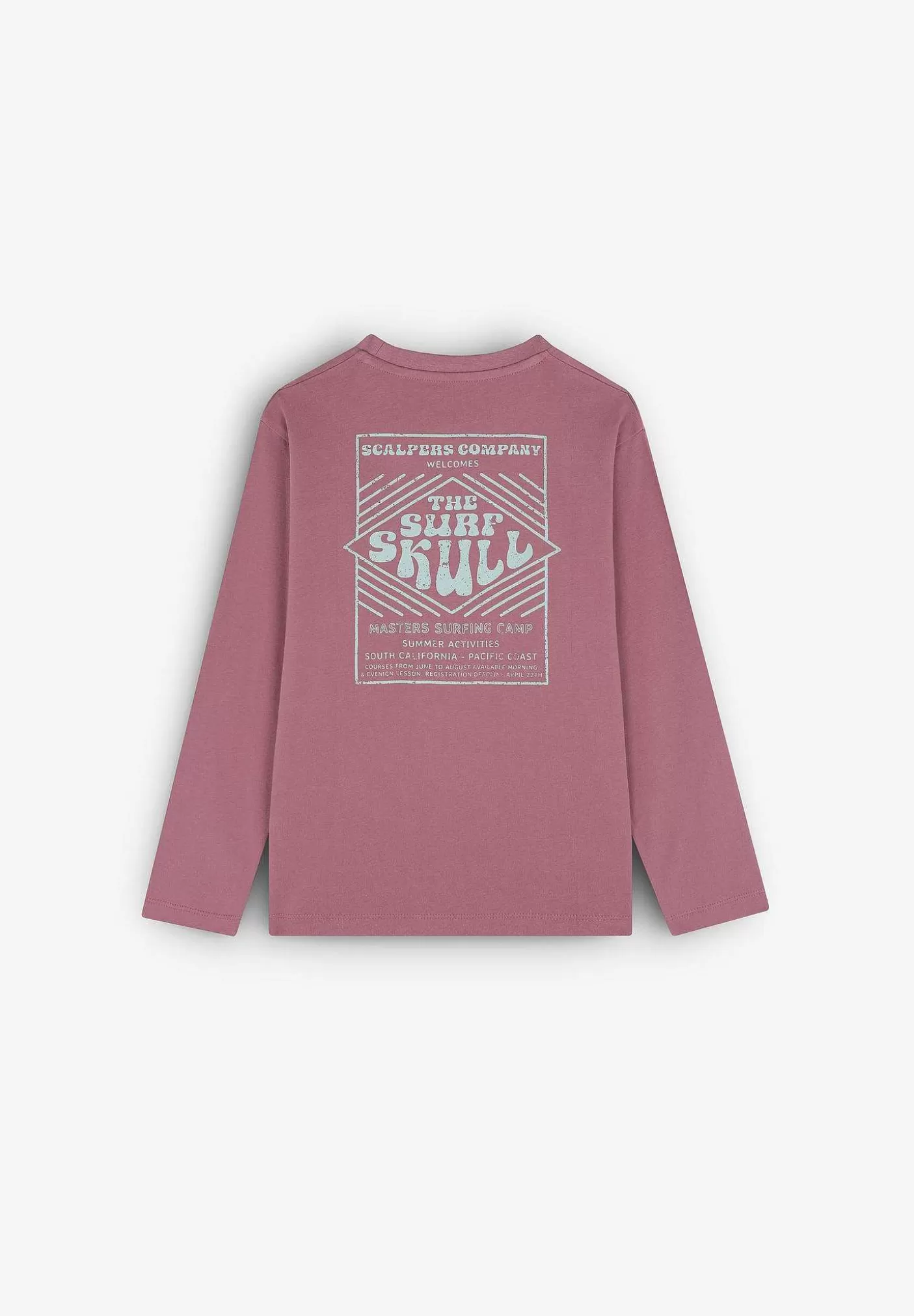 Scalpers Back Print Long Sleeve T-Shirt Best