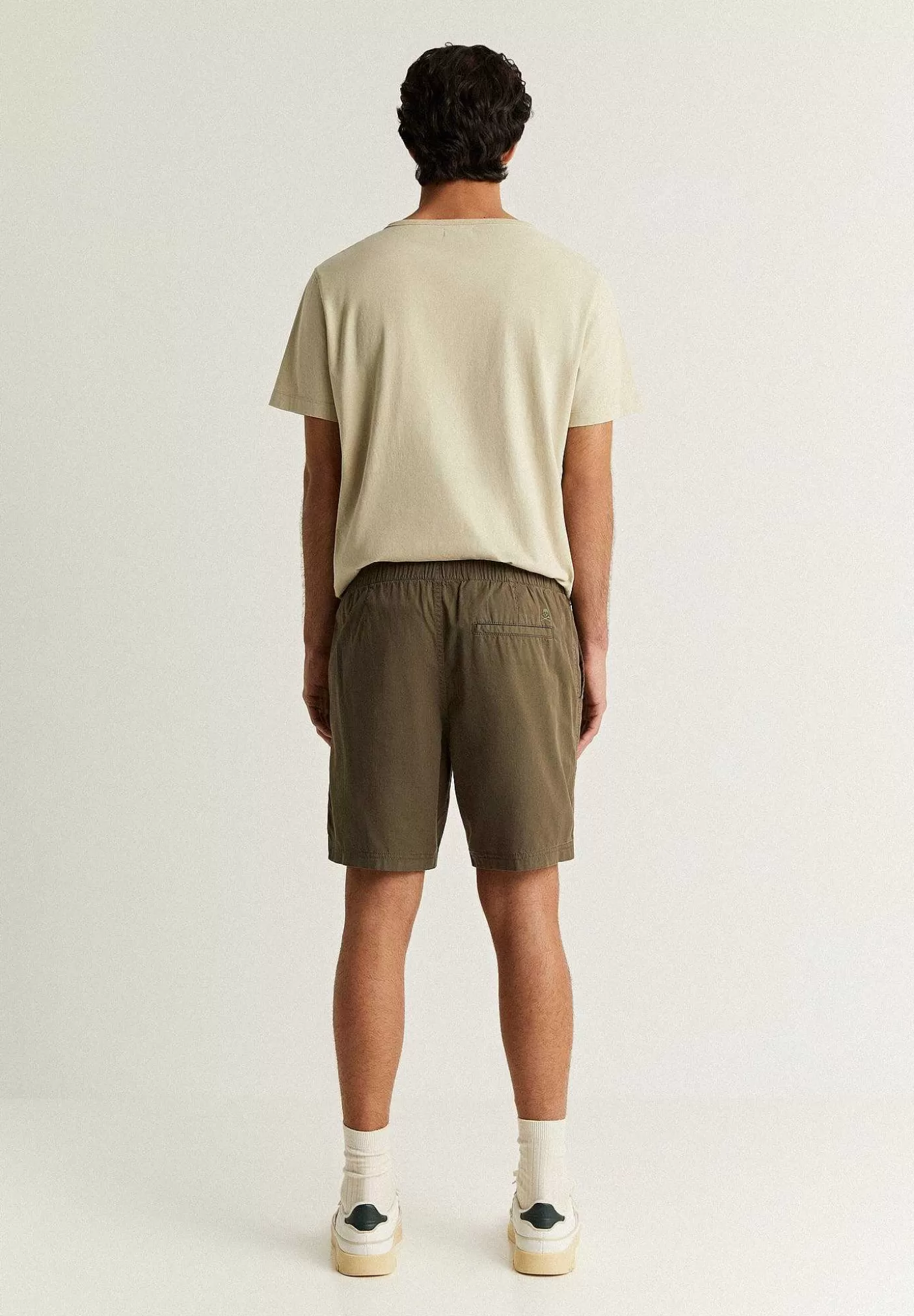 Scalpers Bermuda Cotton Elastic Waist Online