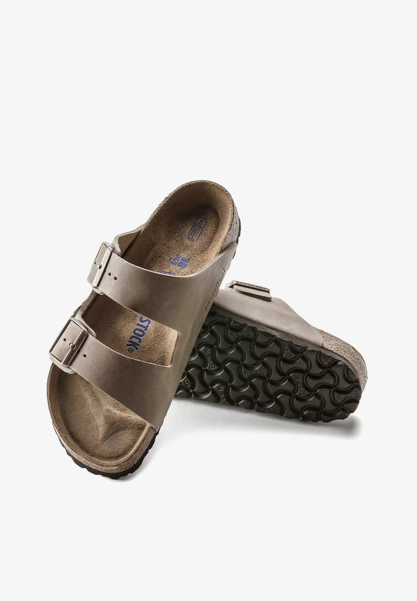 Scalpers Birkenstocks | Arizona Oiled Leather Sandal Online