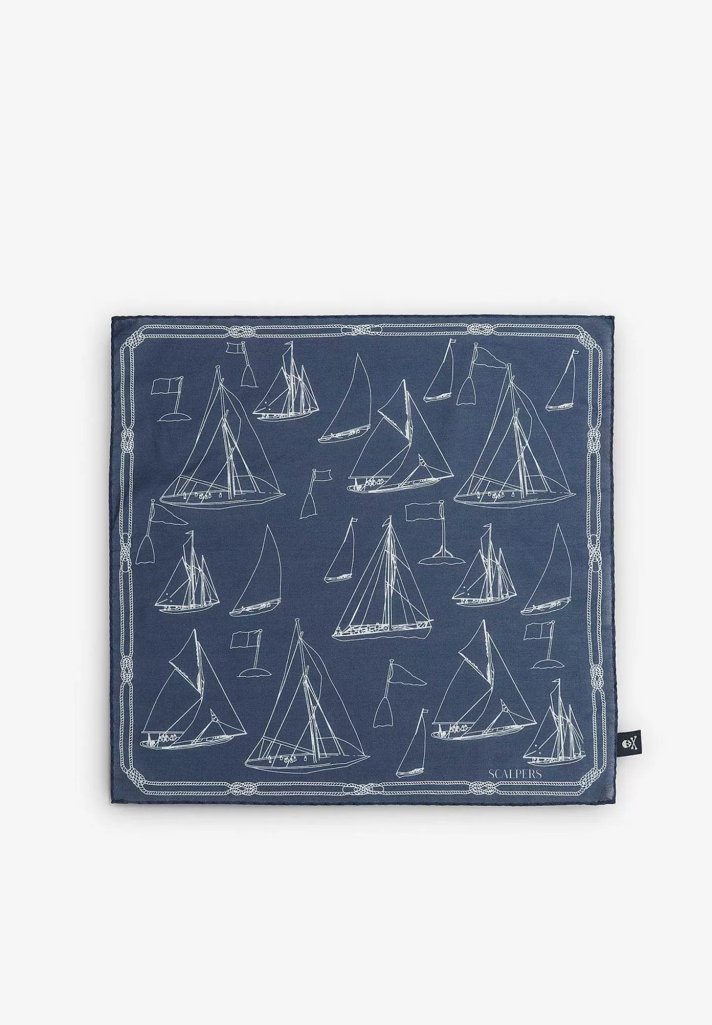 Scalpers Boat Motifs Handkerchief Discount