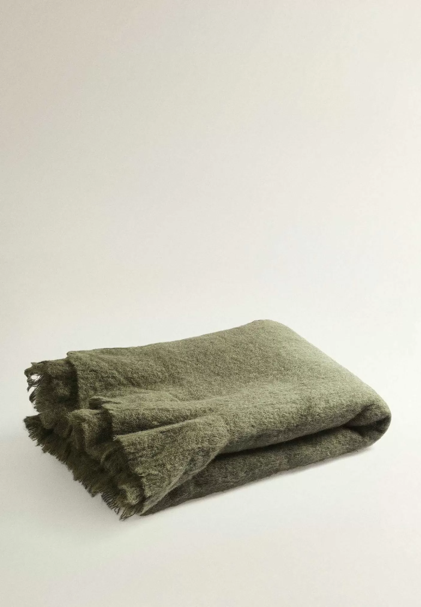 Scalpers Carded Wool Blanket With Fringes Outlet