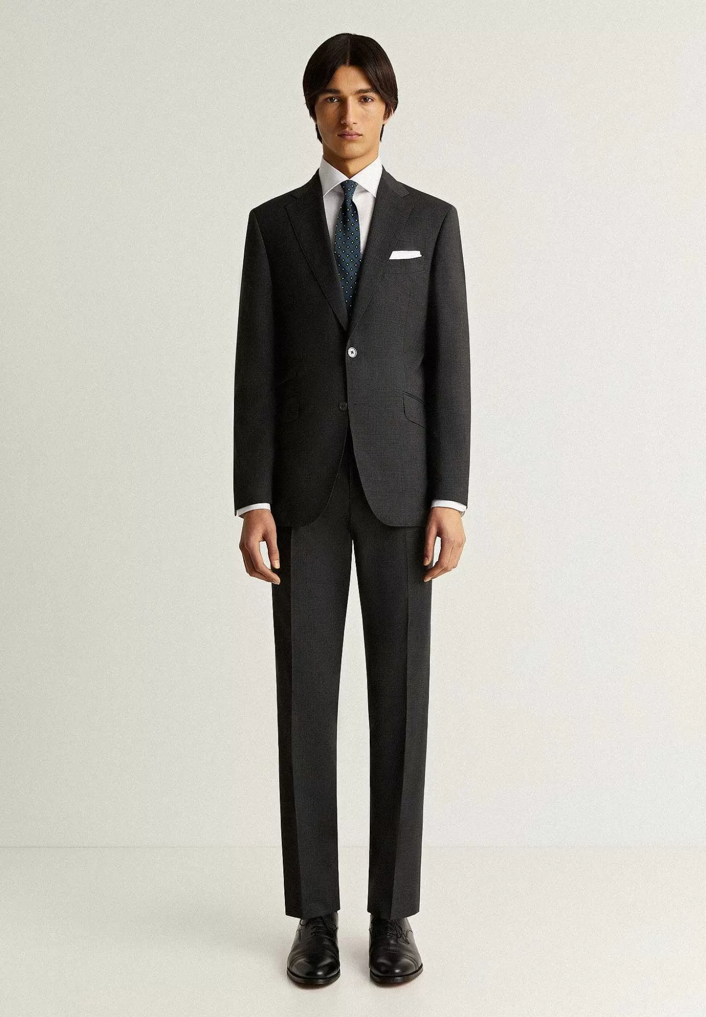 Scalpers Classic Gray Wool Suit Discount