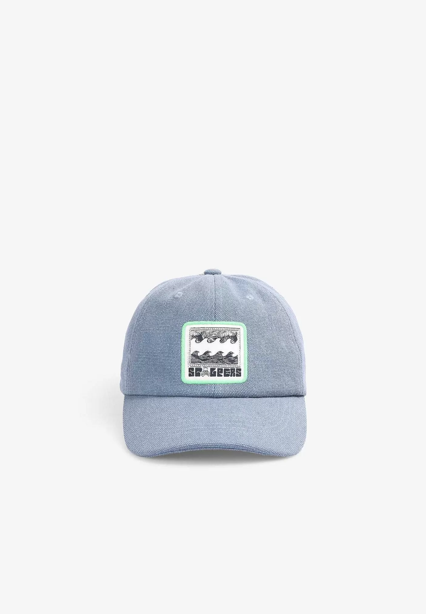 Scalpers Contrast Patch Cap Fashion