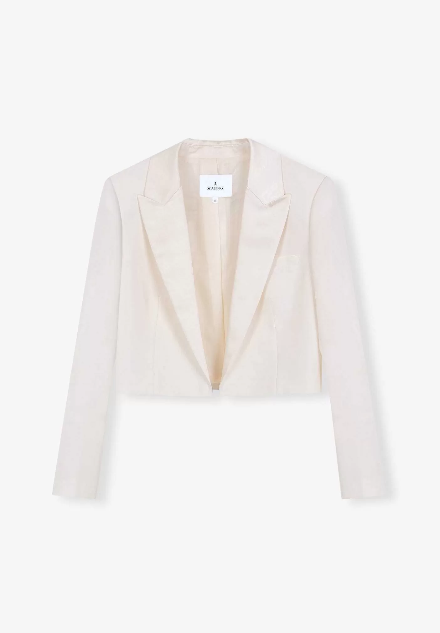 Scalpers Cropped Blazer With Puno Detail Fashion