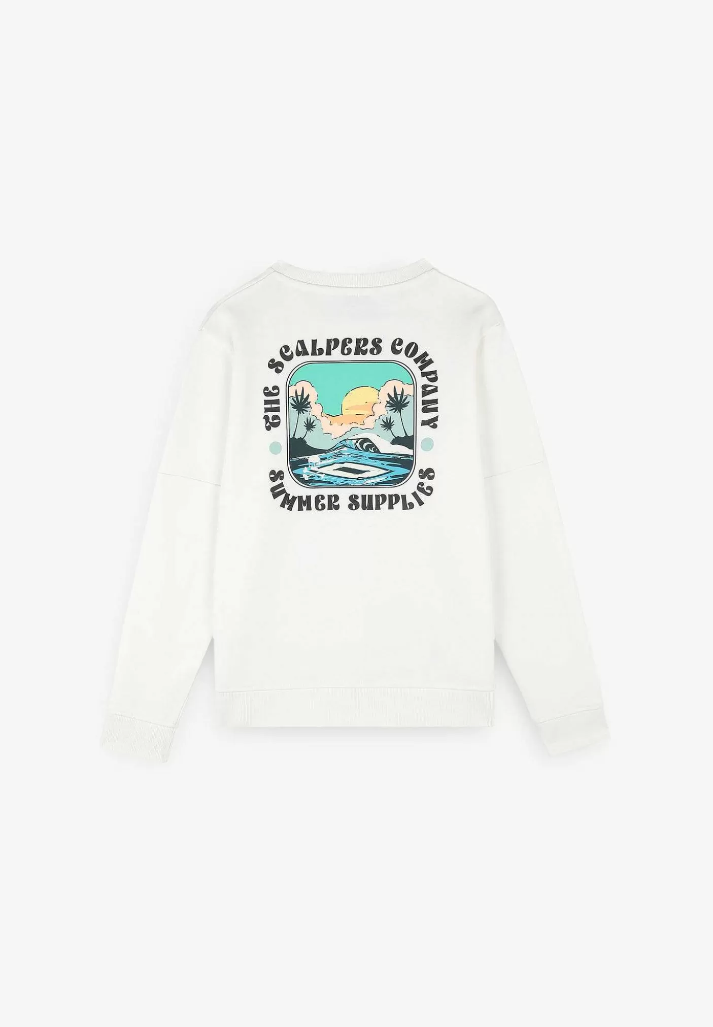 Scalpers Cut Detail Sweatshirt Flash Sale