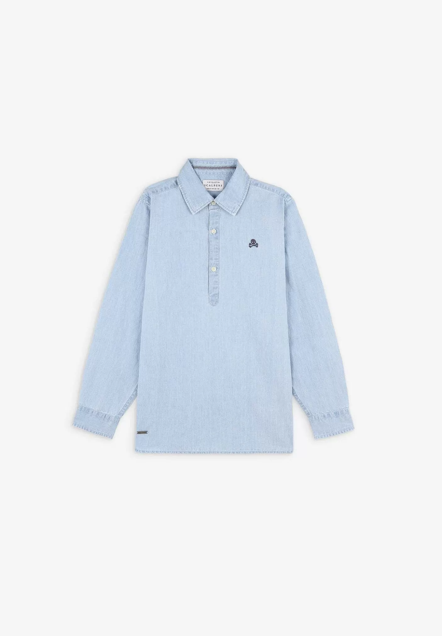 Scalpers Denim Shirt Flash Sale