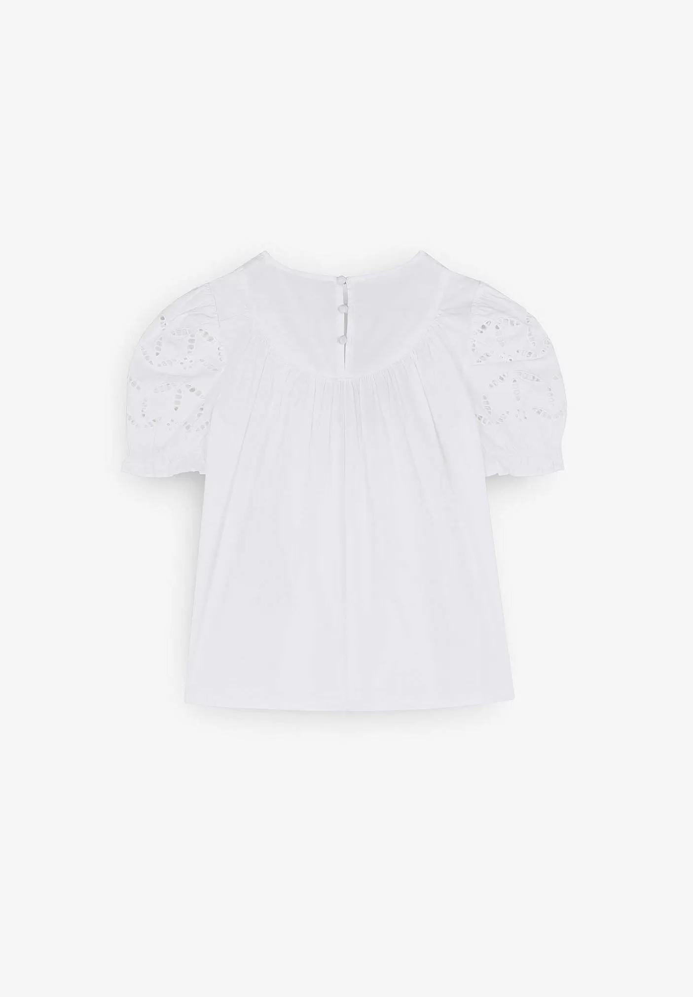 Scalpers Die Cut Detail Blouse Best