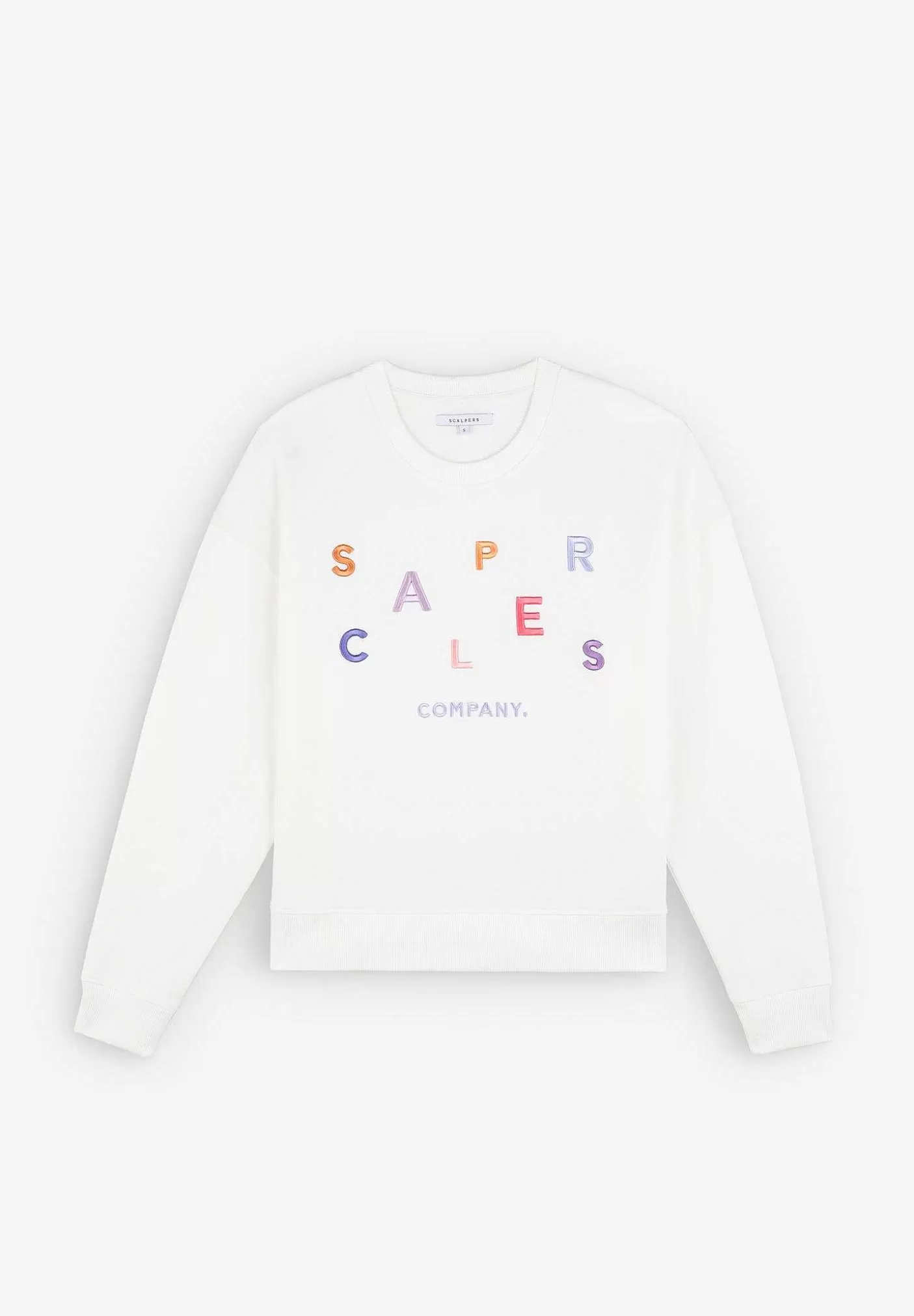 Scalpers Embroidered Logo Sweatshirt Store