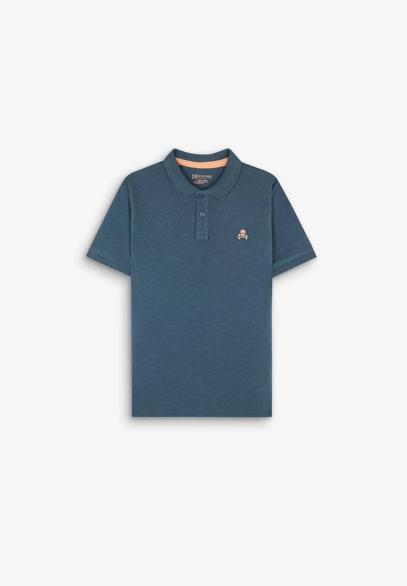 Scalpers Flame Skull Polo Discount