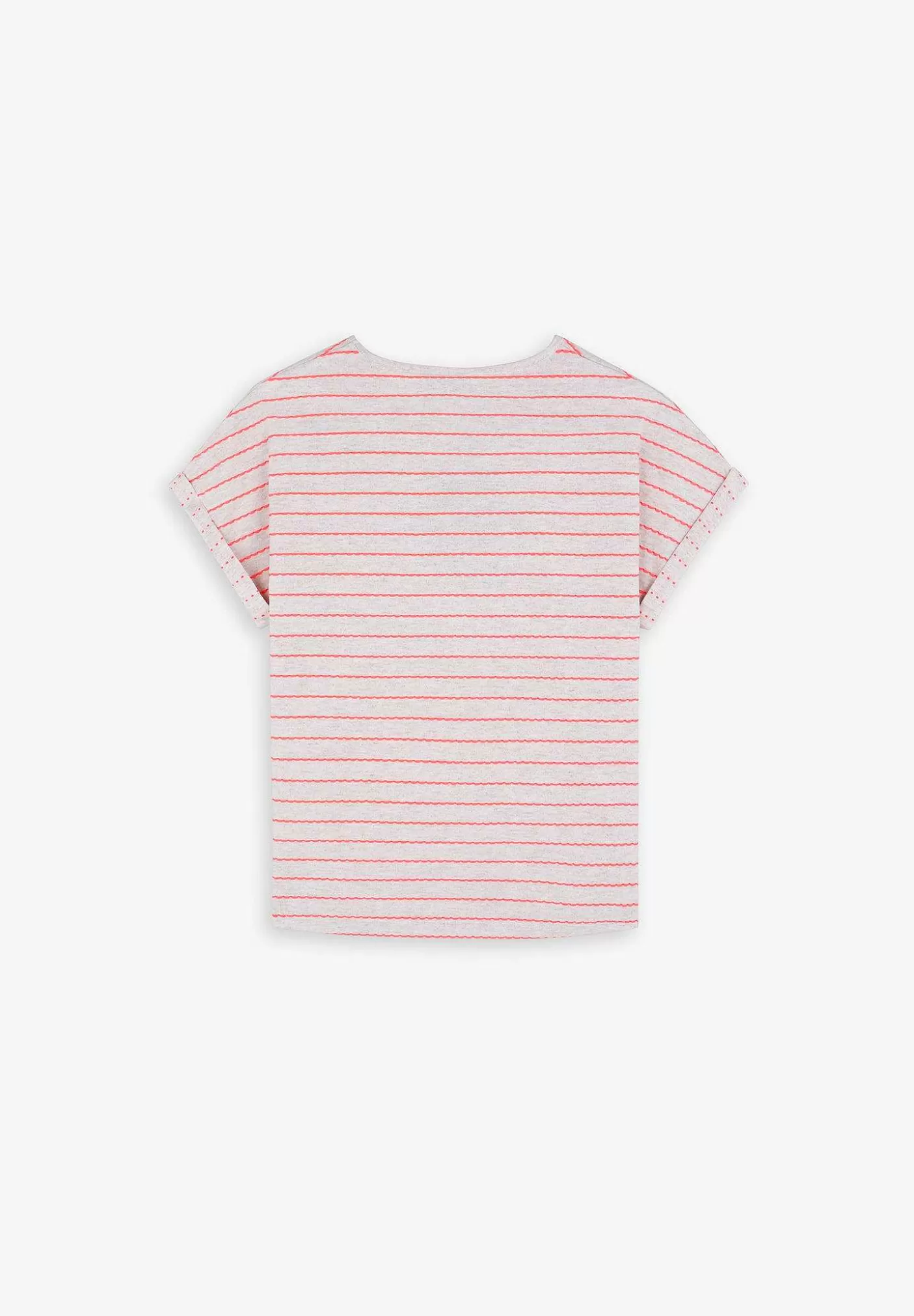 Scalpers Fluorescent Woven Striped T-Shirt Sale