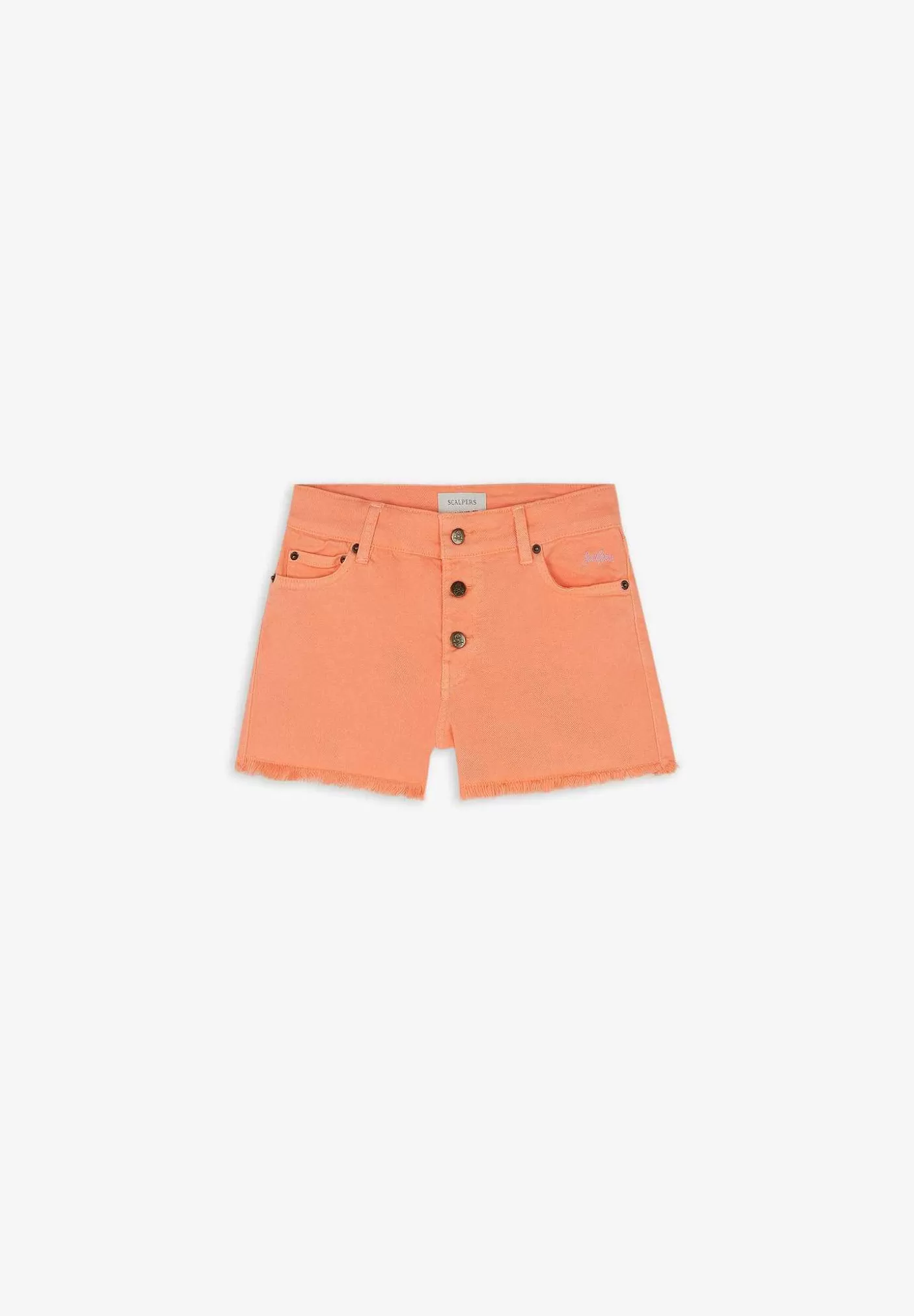 Scalpers Fringe Hem Shorts Store