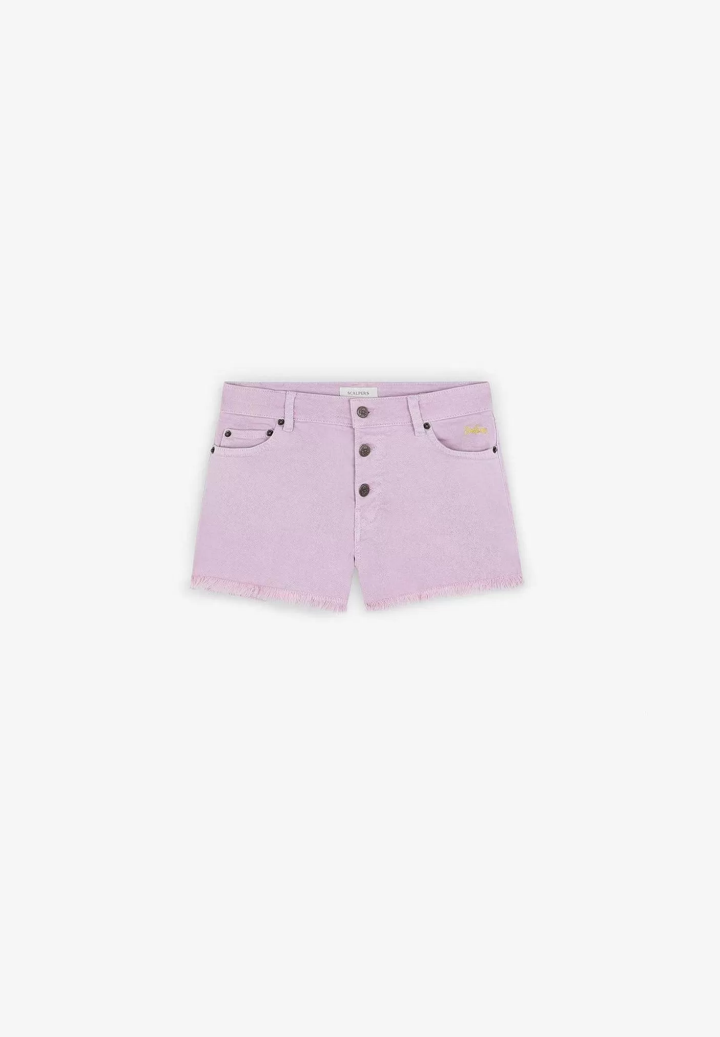 Scalpers Fringe Hem Shorts Online