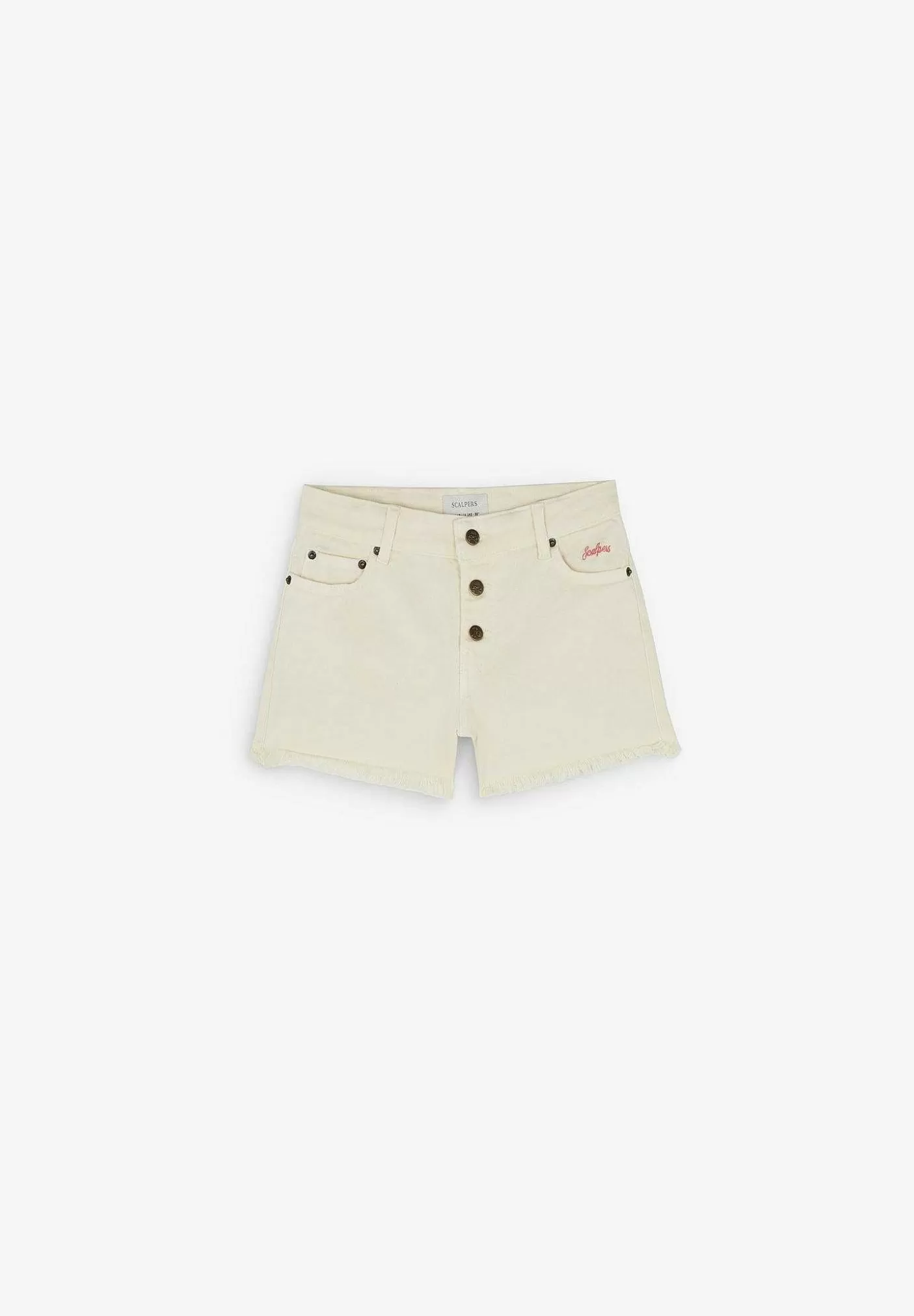 Scalpers Fringe Hem Shorts Hot