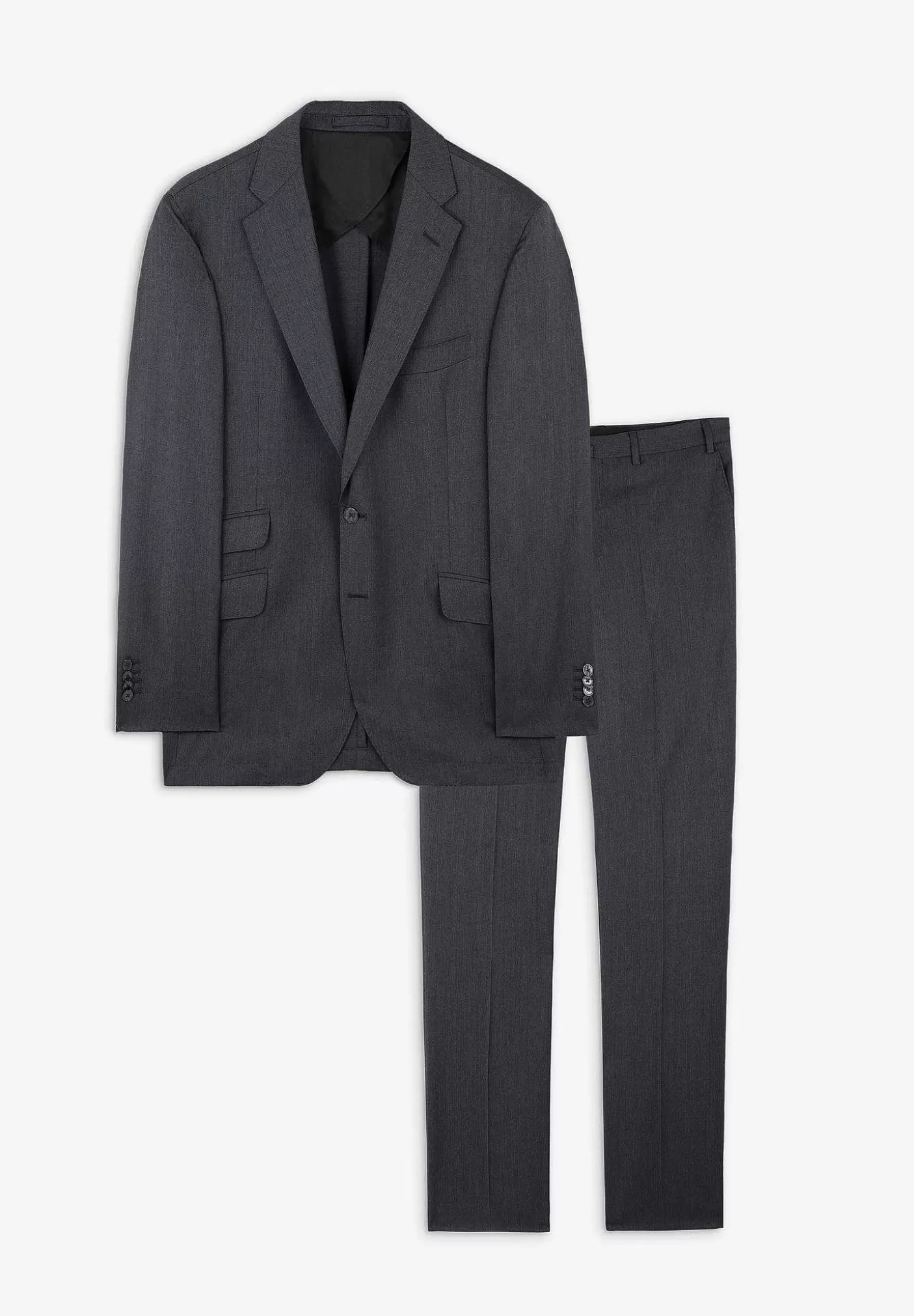 Scalpers Gray Wool Structured Suit Online