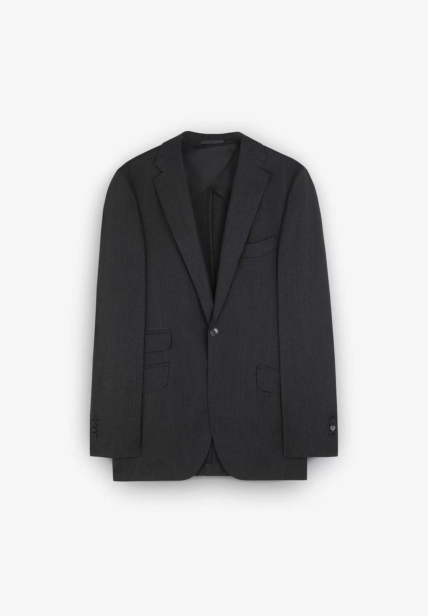 Scalpers Gray Wool Structured Suit Flash Sale