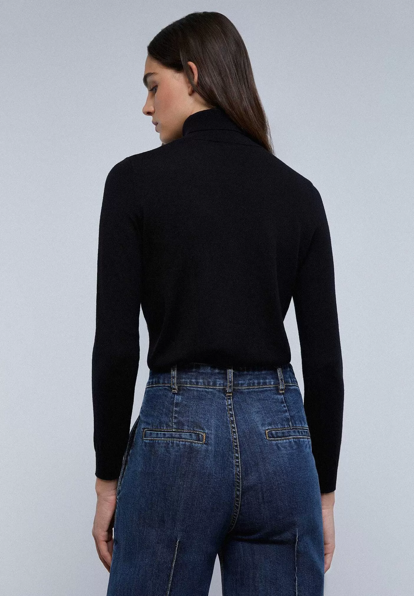 Scalpers High Neck Knitted Sweater Online