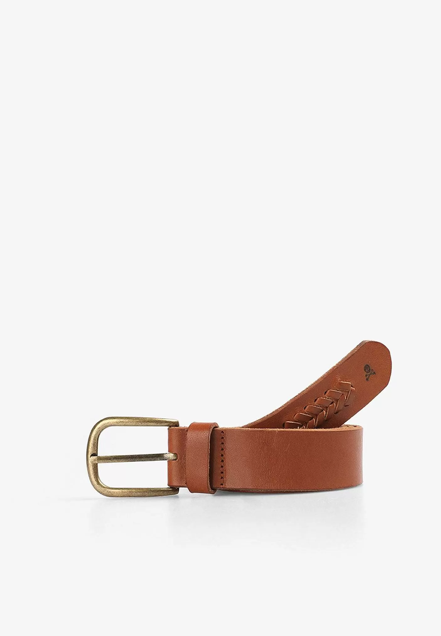 Scalpers Leather Belt Die Cut Details Cheap