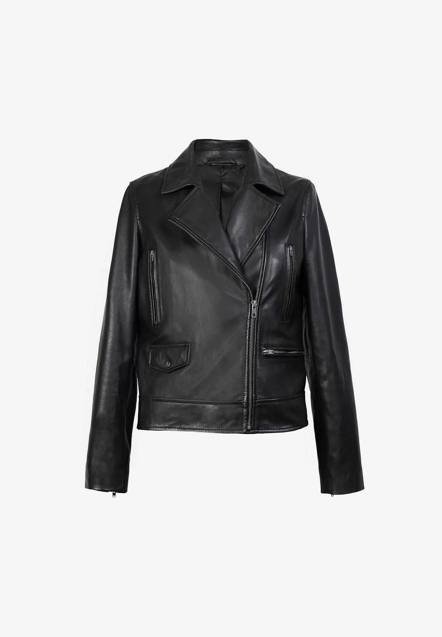 Scalpers Leather Biker Jacket Outlet