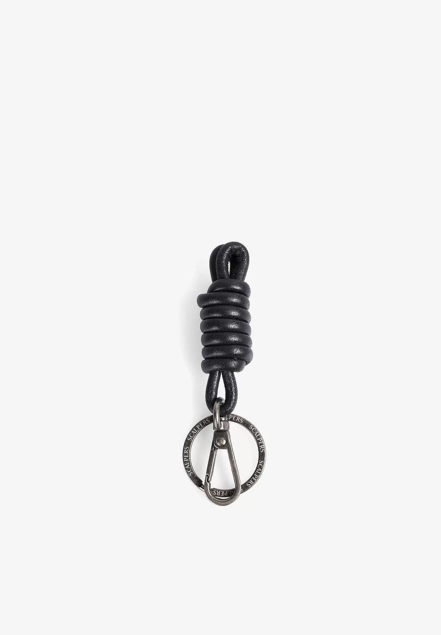 Scalpers Leather Knot Keychain Discount