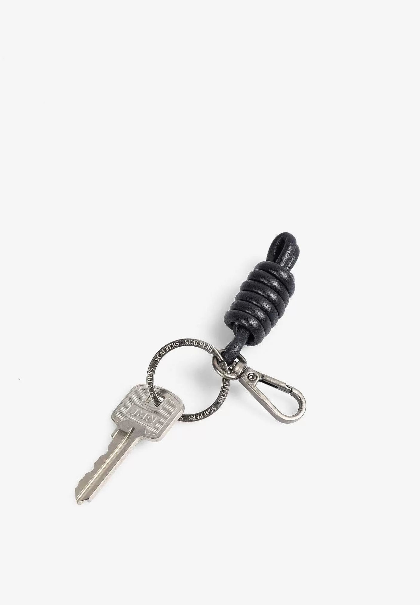 Scalpers Leather Knot Keychain Discount