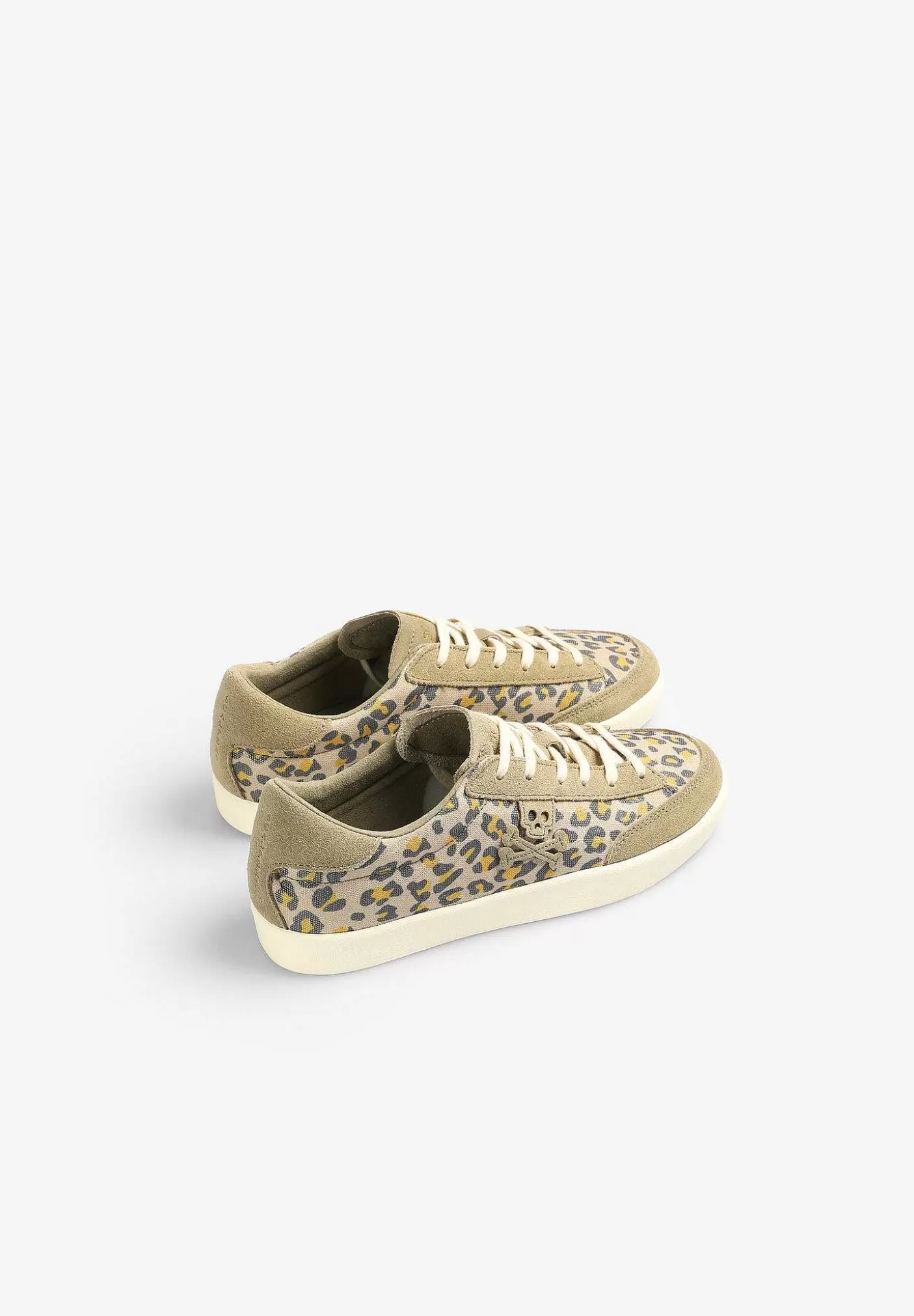 Scalpers Low Top Sneaker Skull Animal Print Best Sale