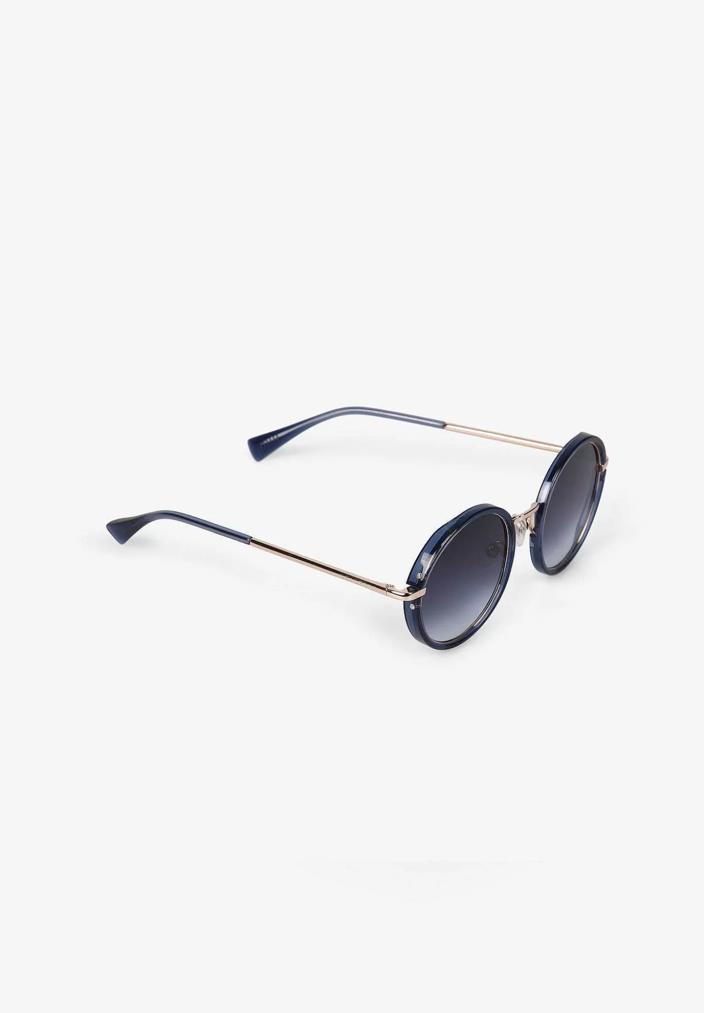 Scalpers Metallic Round Sunglasses Clearance