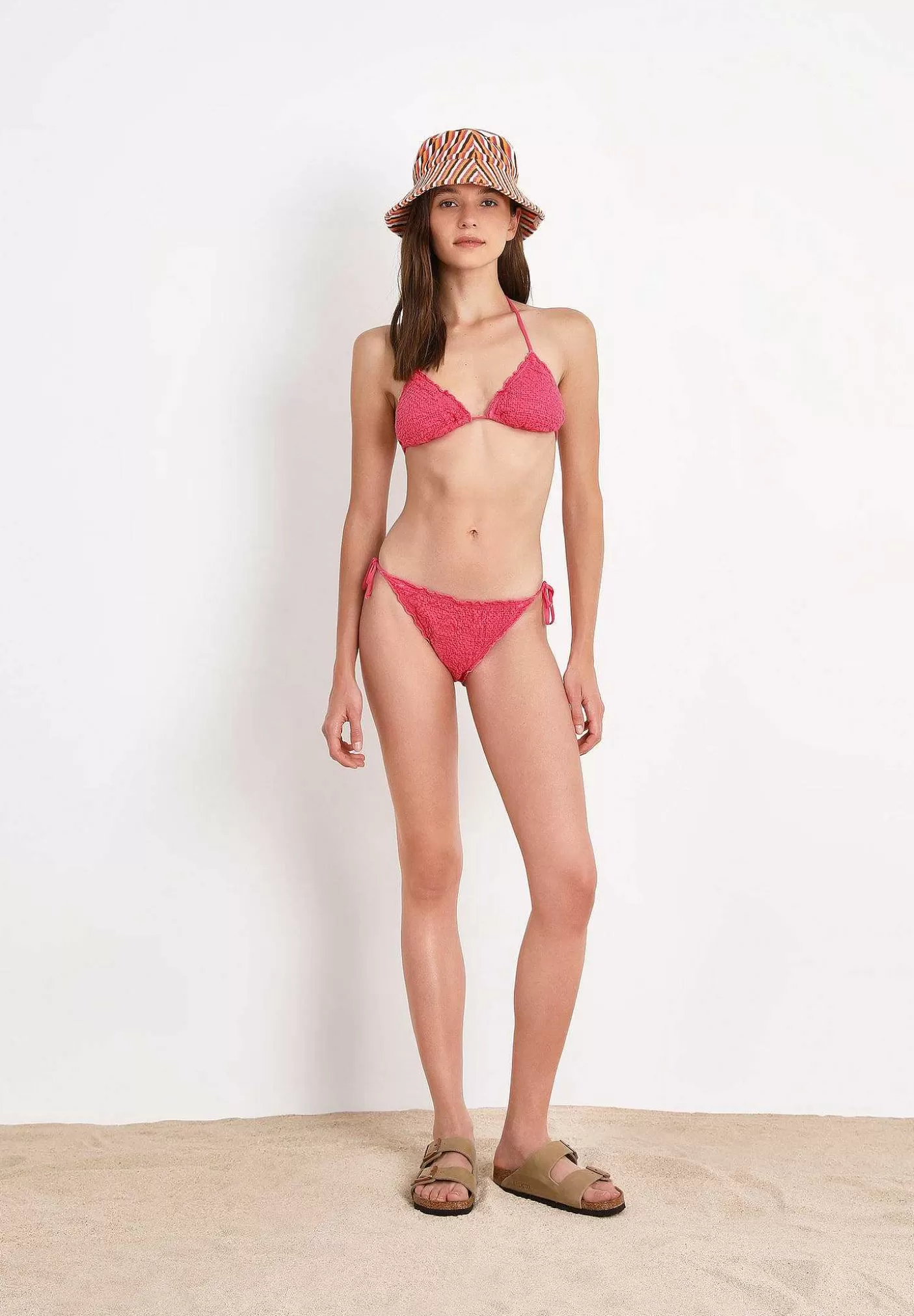 Scalpers Mi&Co | Embroidered Triangle Bikini Best Sale