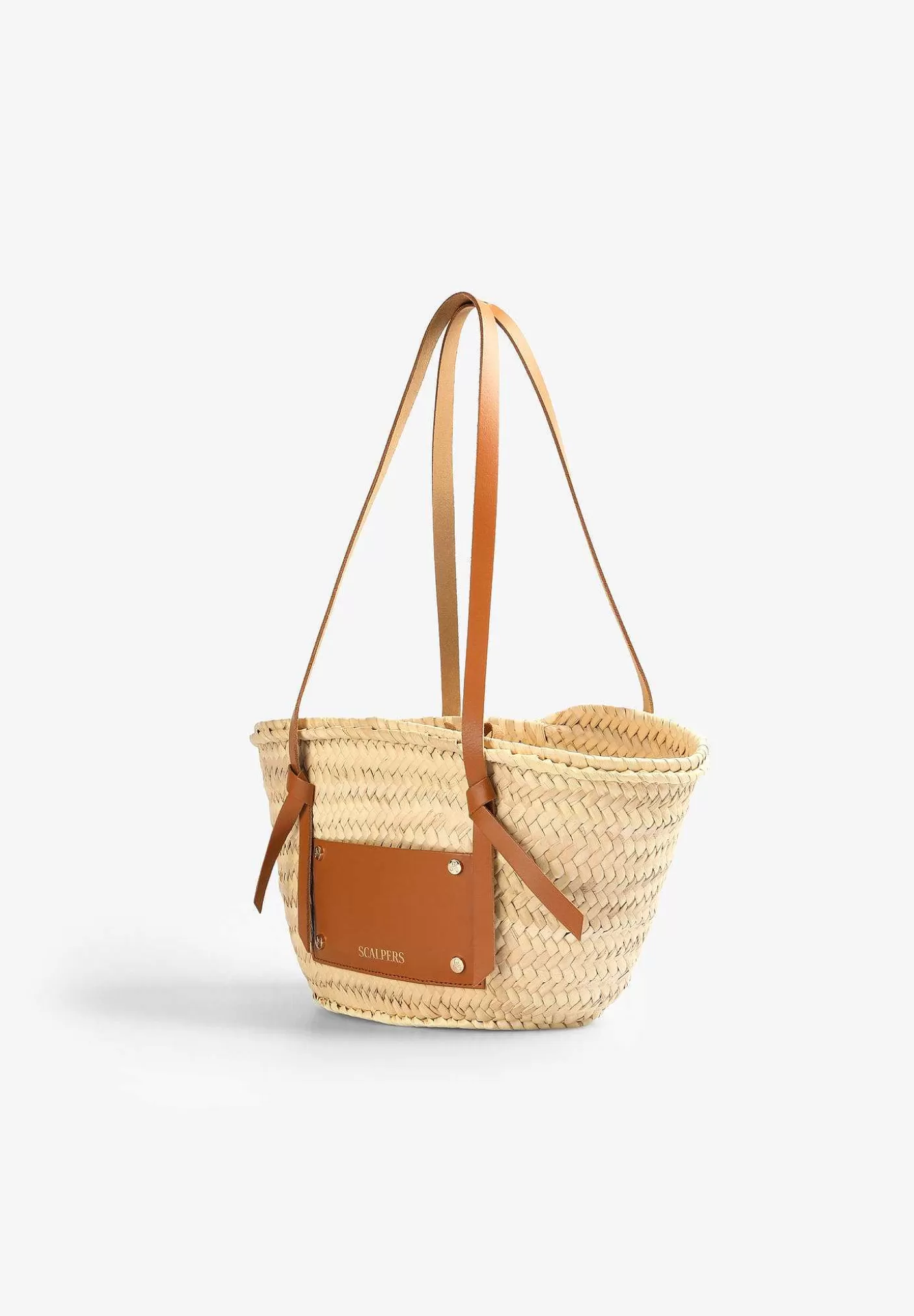 Scalpers Mini Raffia Carrycot Bag Flash Sale