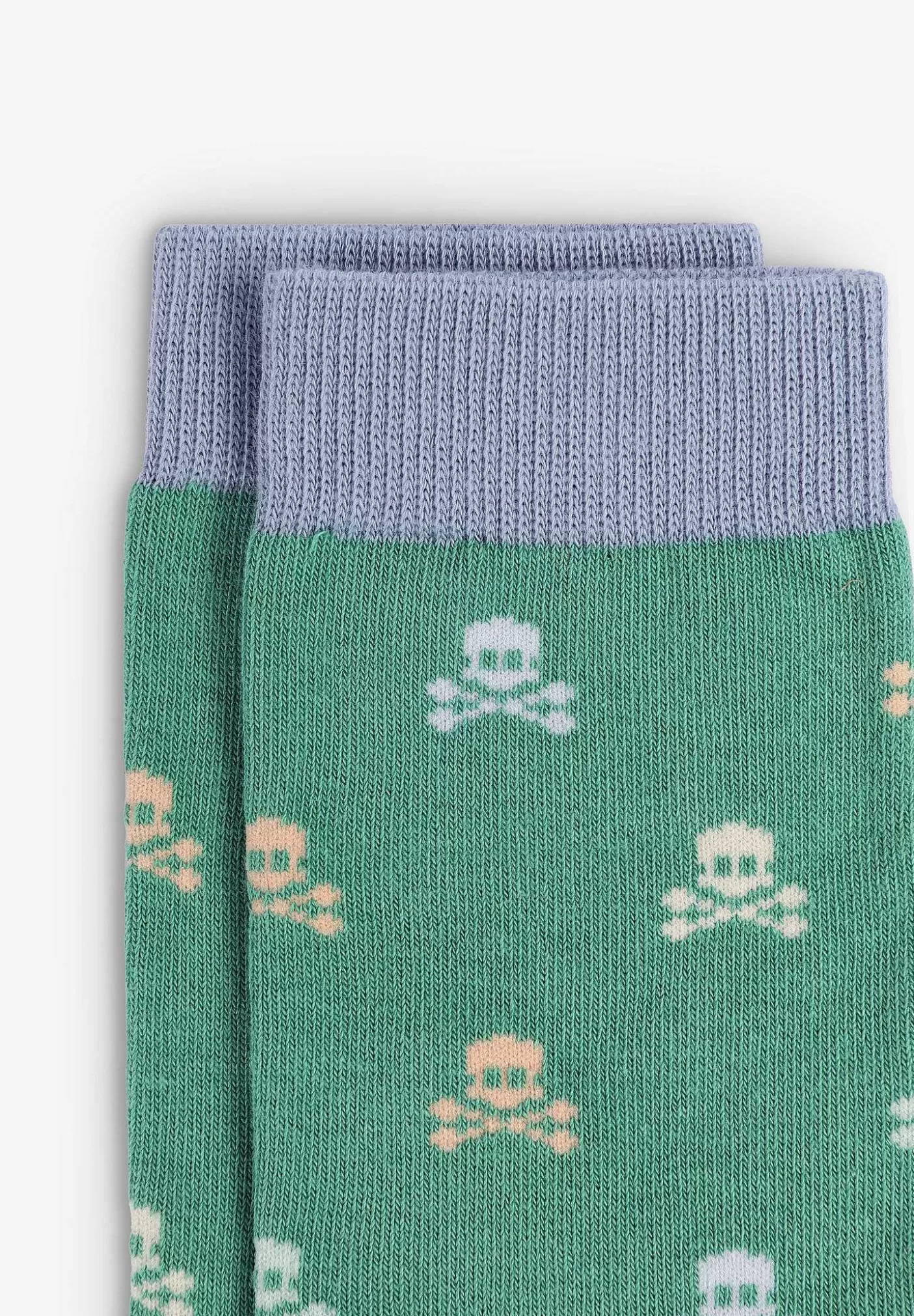 Scalpers Multicolor Skull Socks All Over Clearance