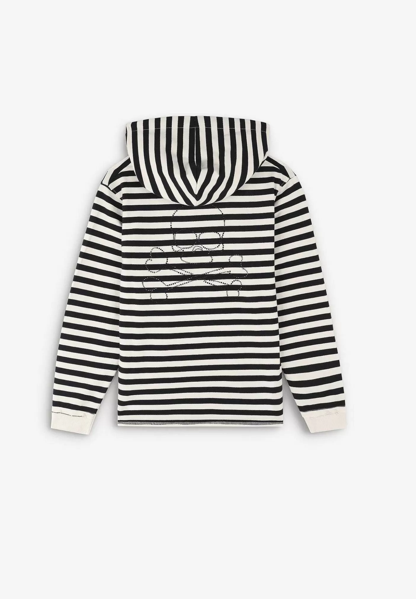 Scalpers Multi-Striped Hooded Sweatshirt Cheap