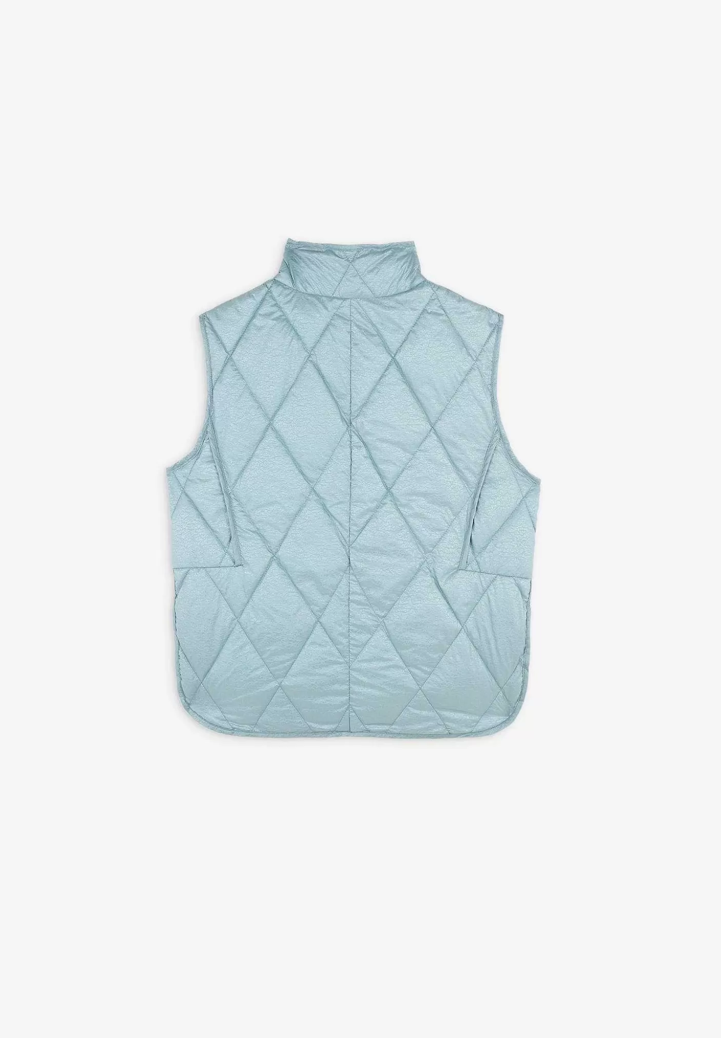 Scalpers Padded Vest With Metallic Pockets Discount