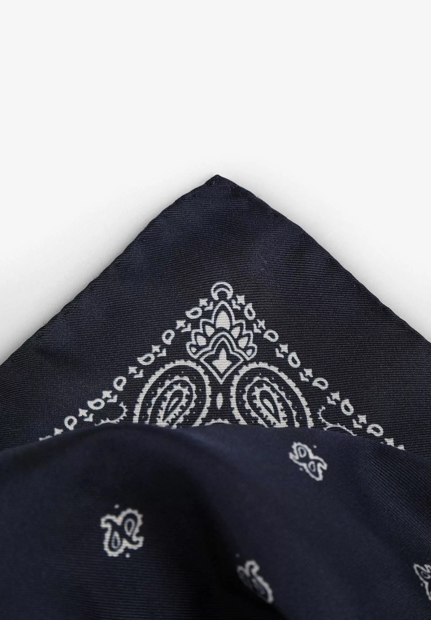 Scalpers Paisley Print Silk Scarf Best Sale