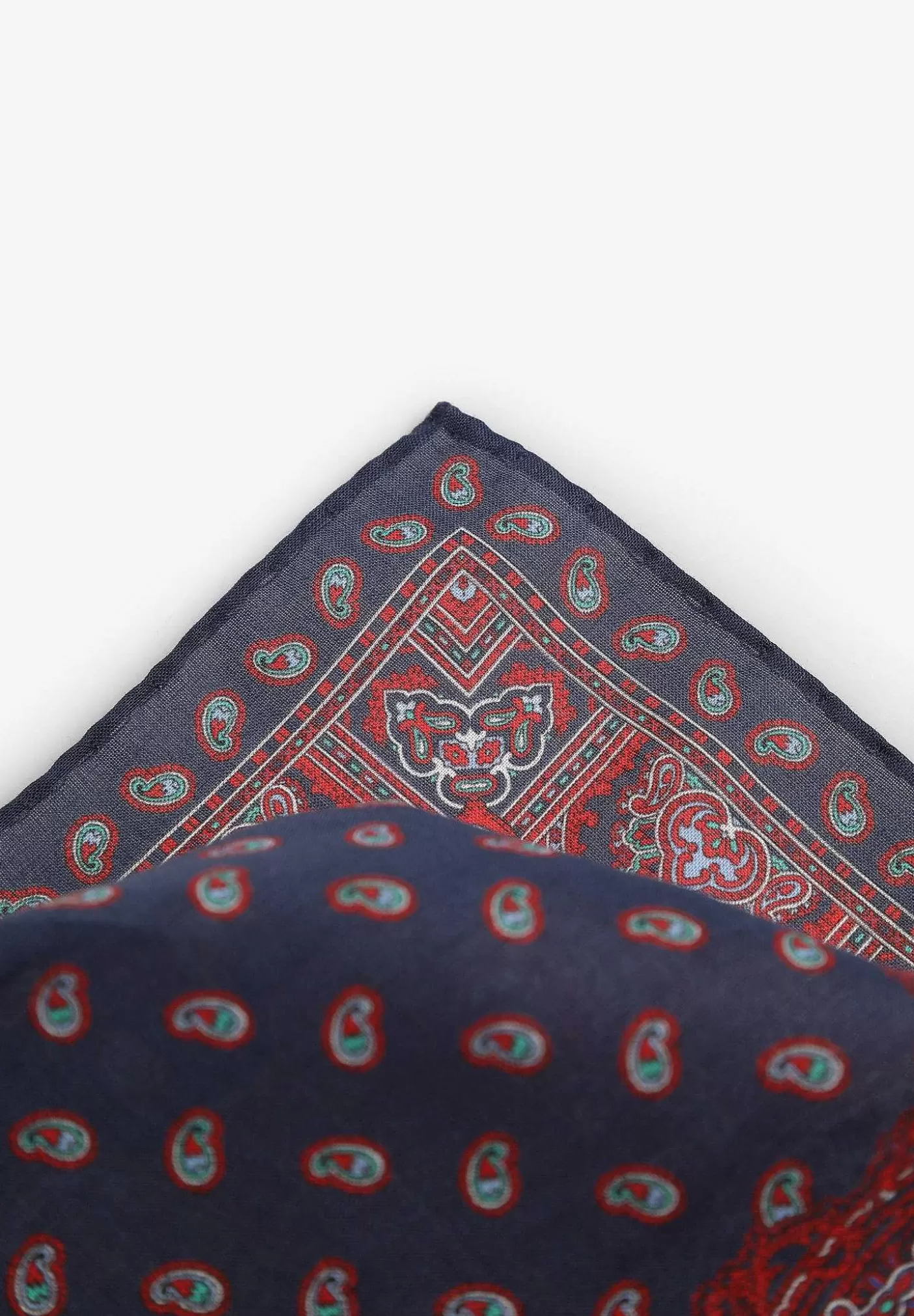 Scalpers Paisley Printed Cotton Scarf Cheap