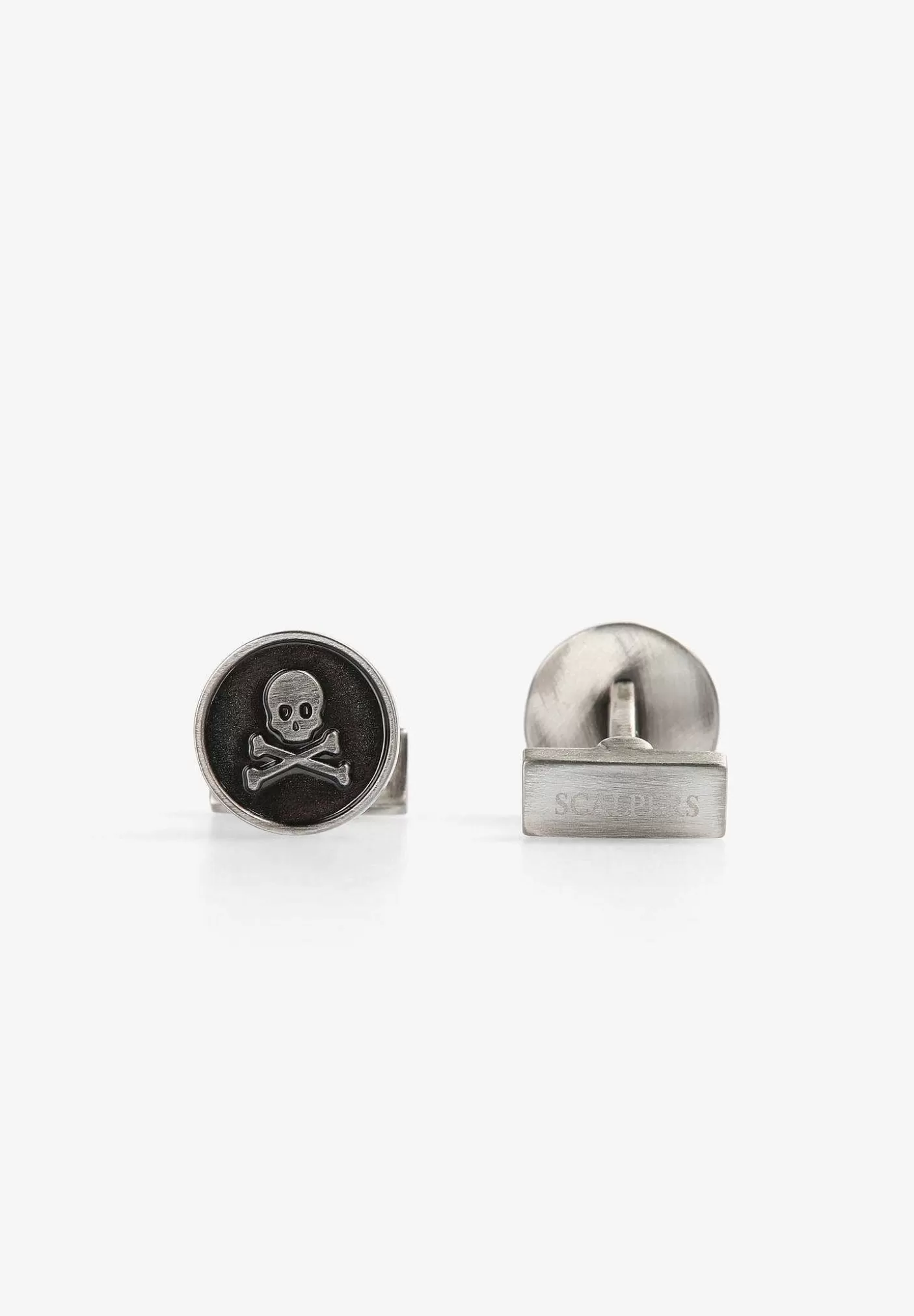 Scalpers Round Skull Cufflinks Store