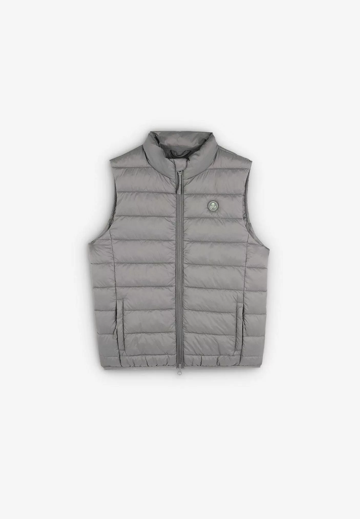 Scalpers Skull Padded Vest Cheap