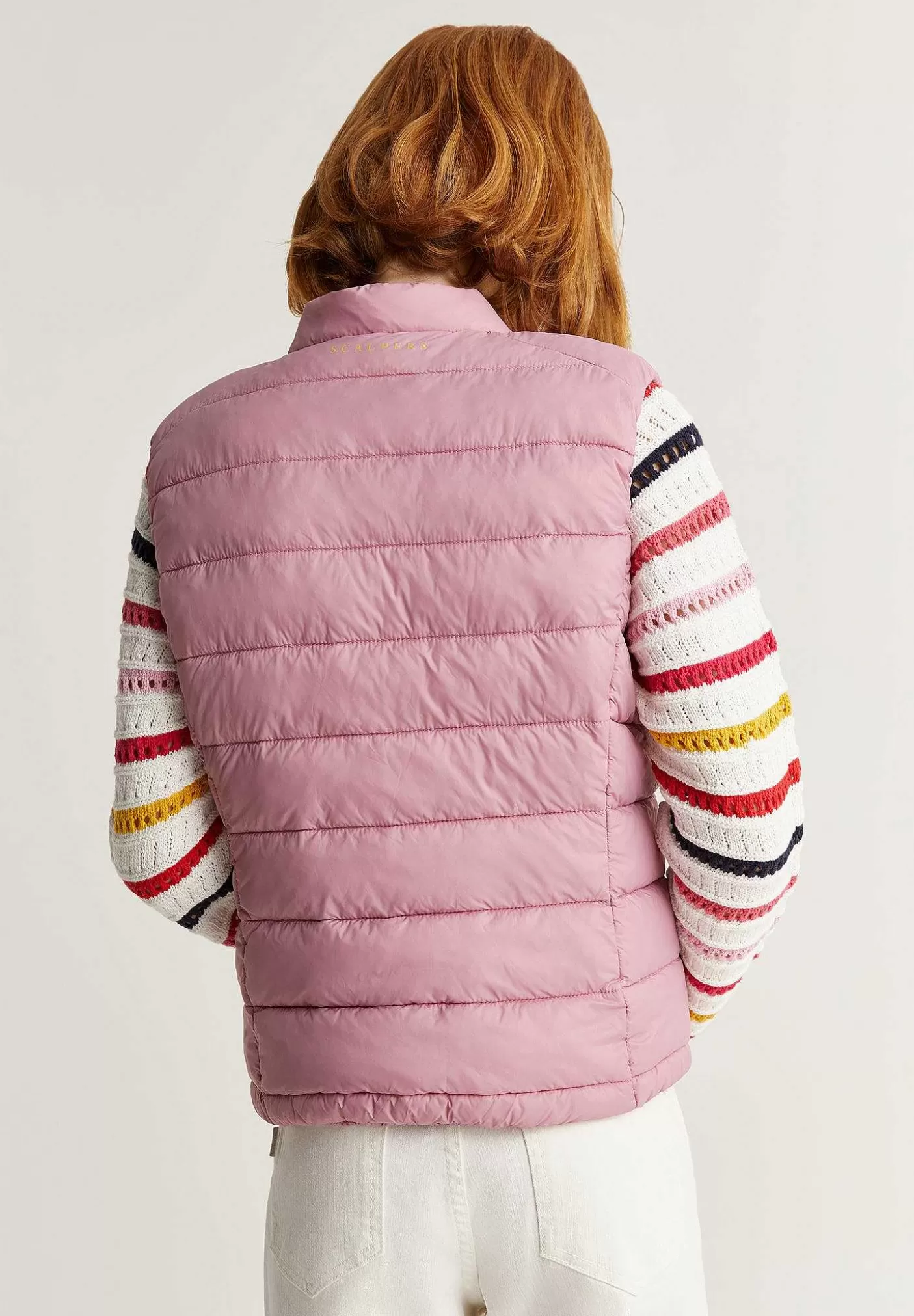 Scalpers Skull Padded Vest Clearance