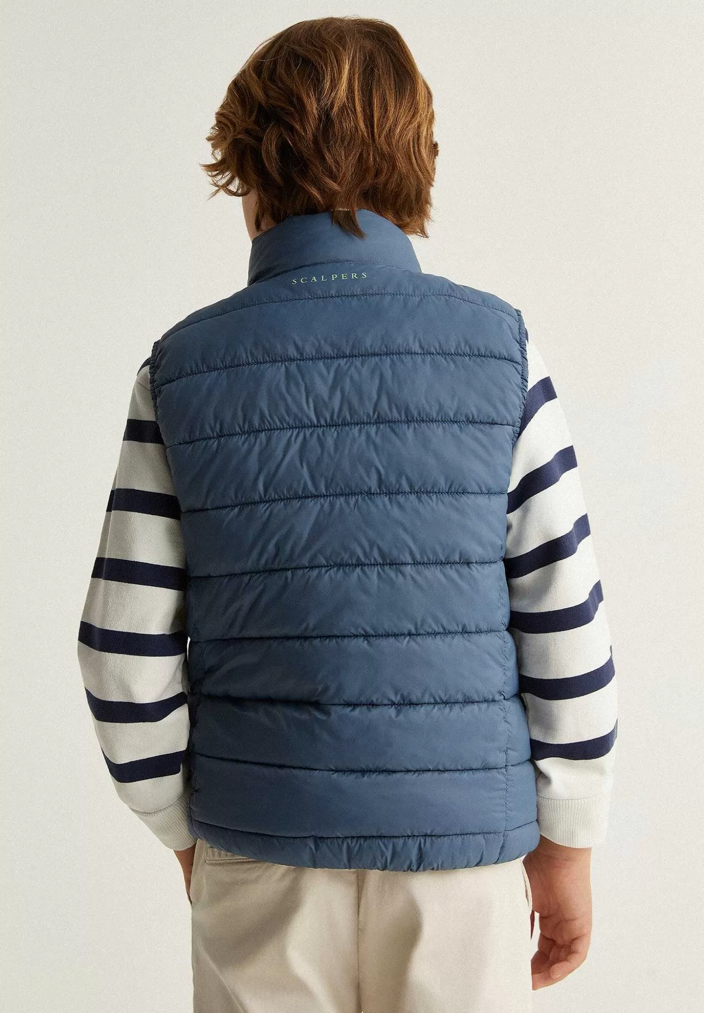 Scalpers Skull Padded Vest Flash Sale