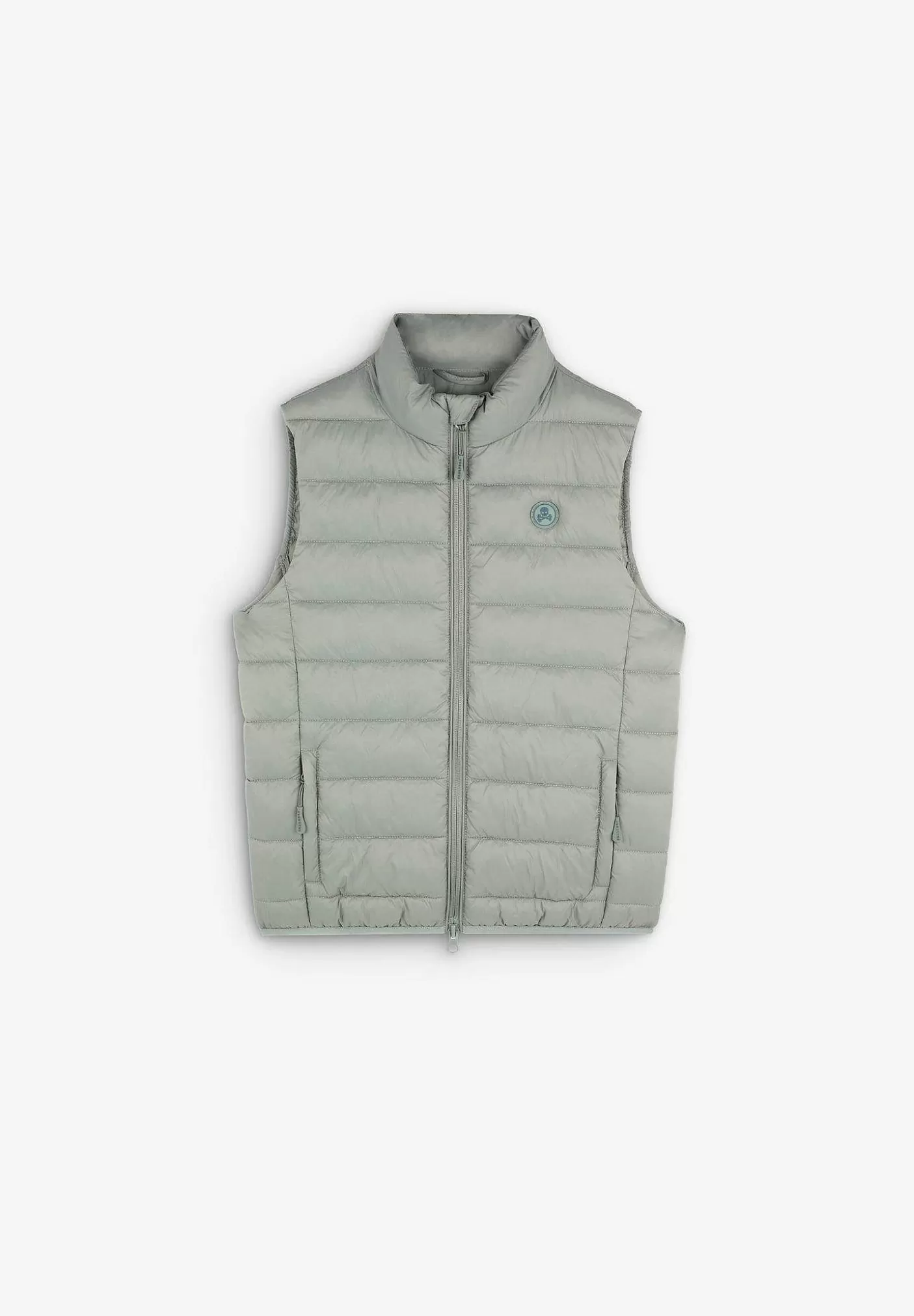 Scalpers Skull Padded Vest Sale