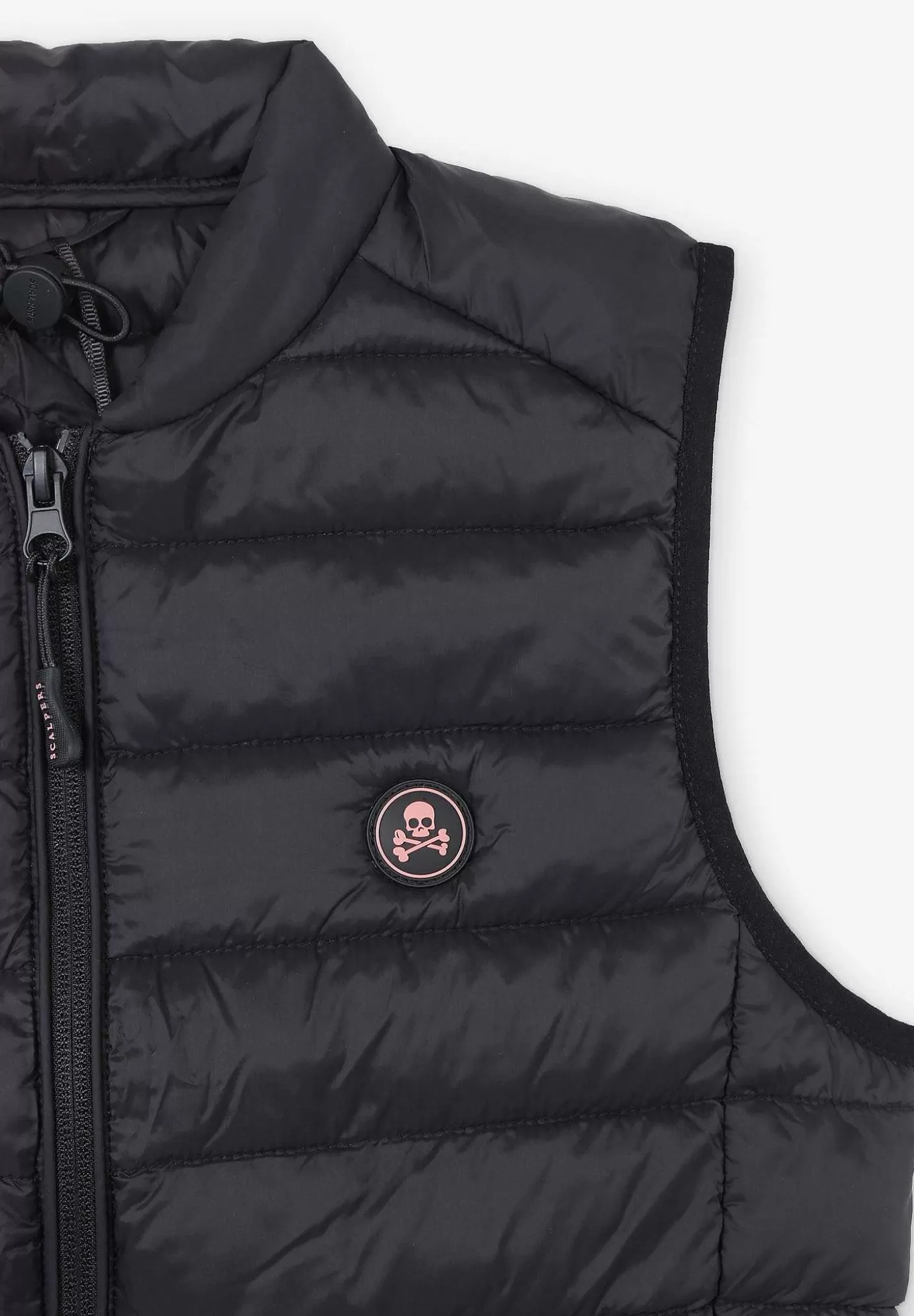 Scalpers Skull Padded Vest Hot