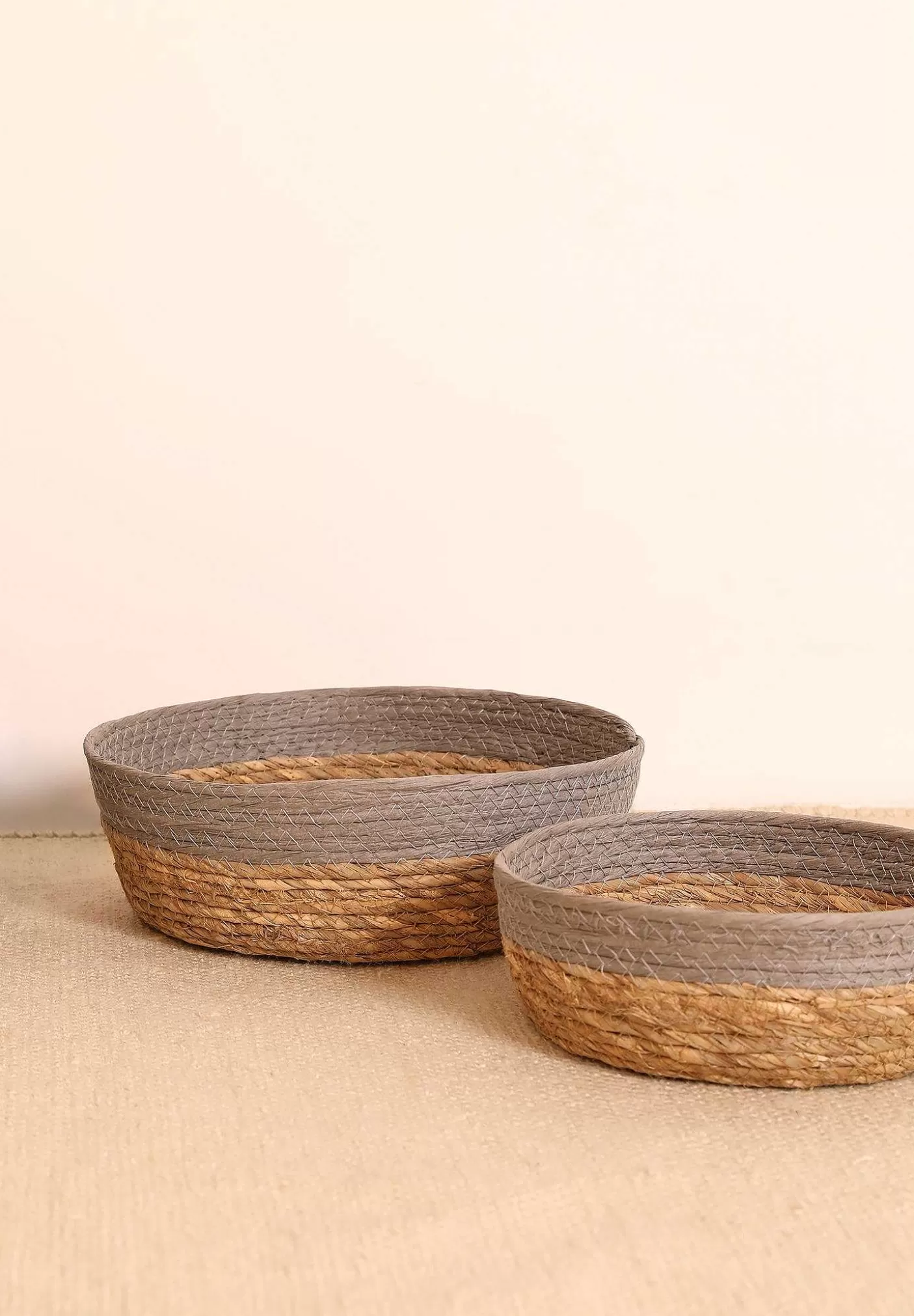 Scalpers Small Contrast Jute Basket Flash Sale