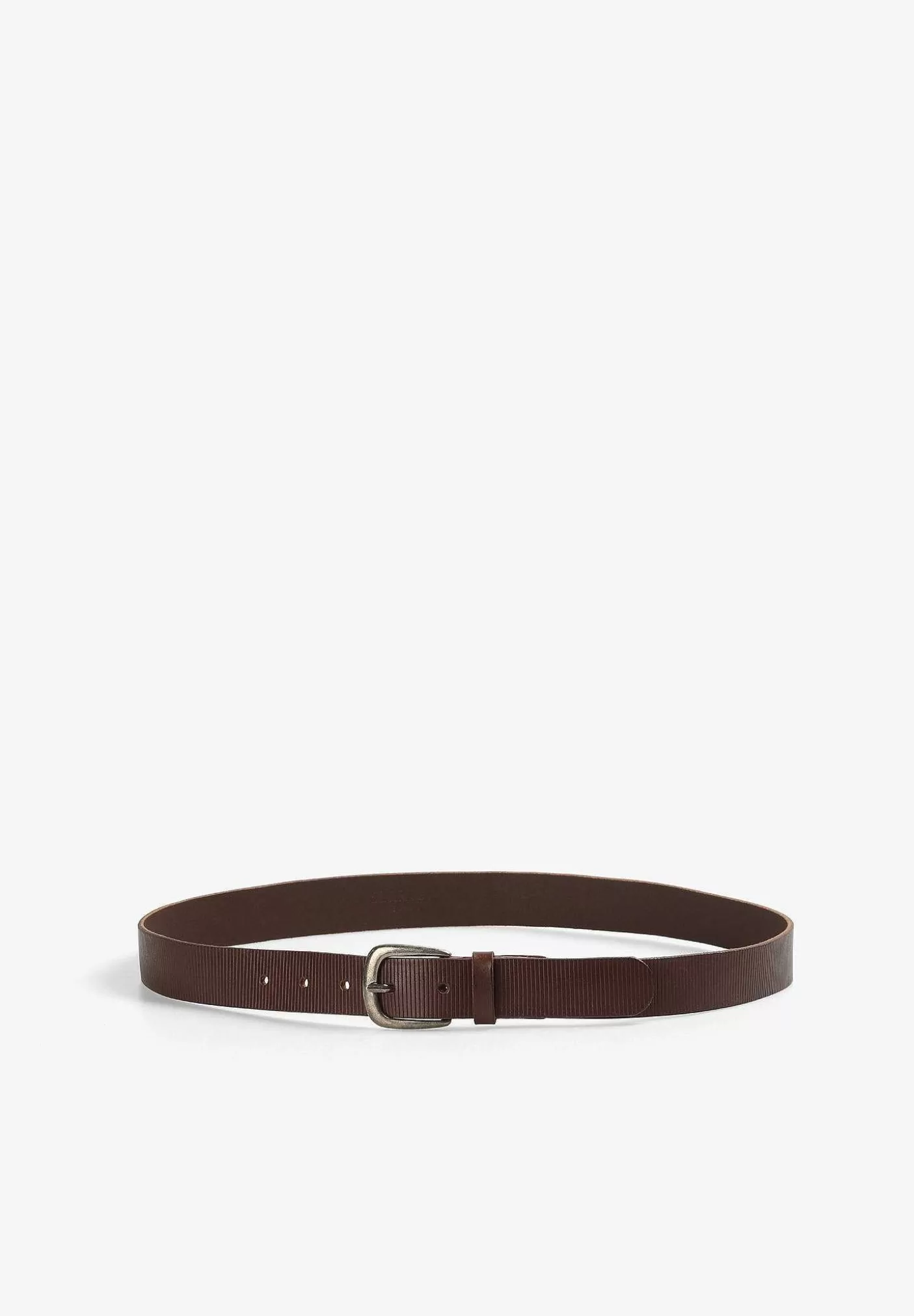 Scalpers Striped Leather Belt Cheap