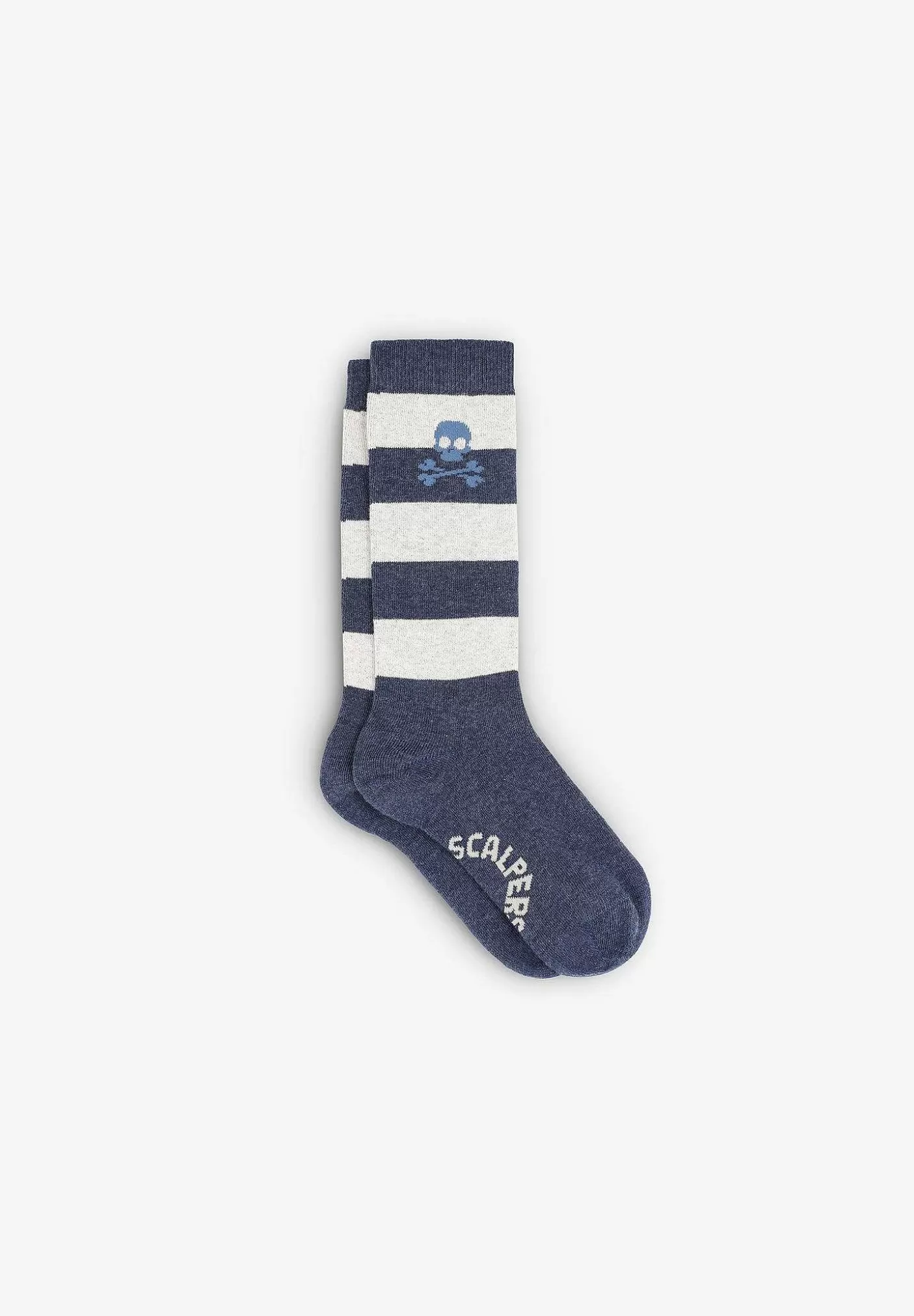 Scalpers Striped Skull Socks Online