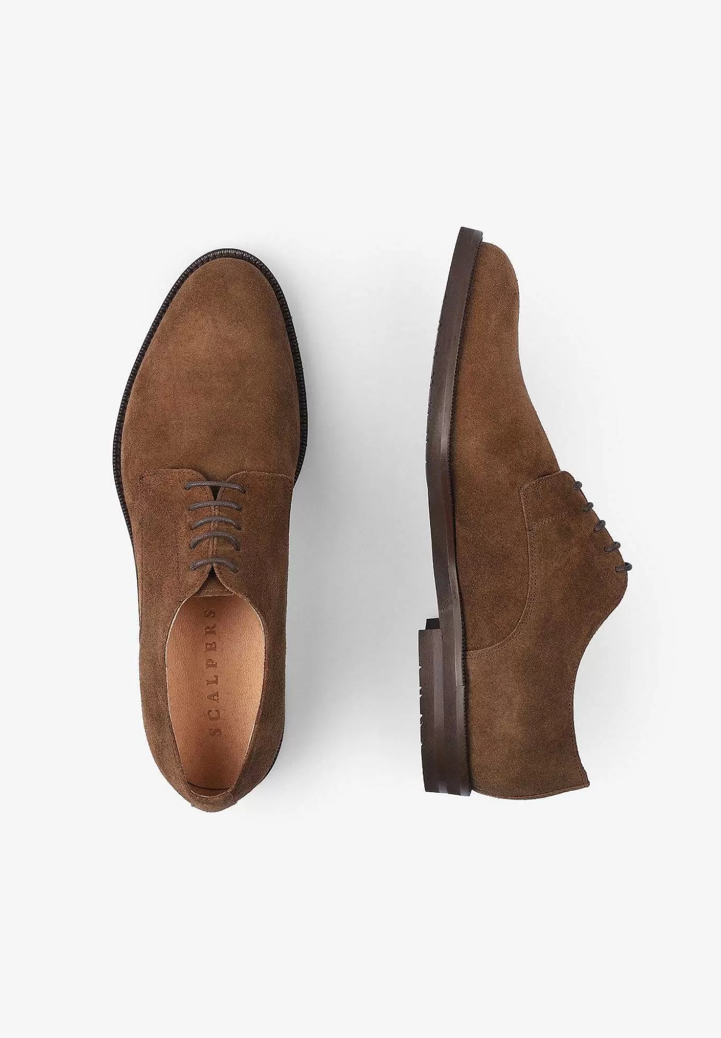 Scalpers Suede Lace-Up Shoes Cheap